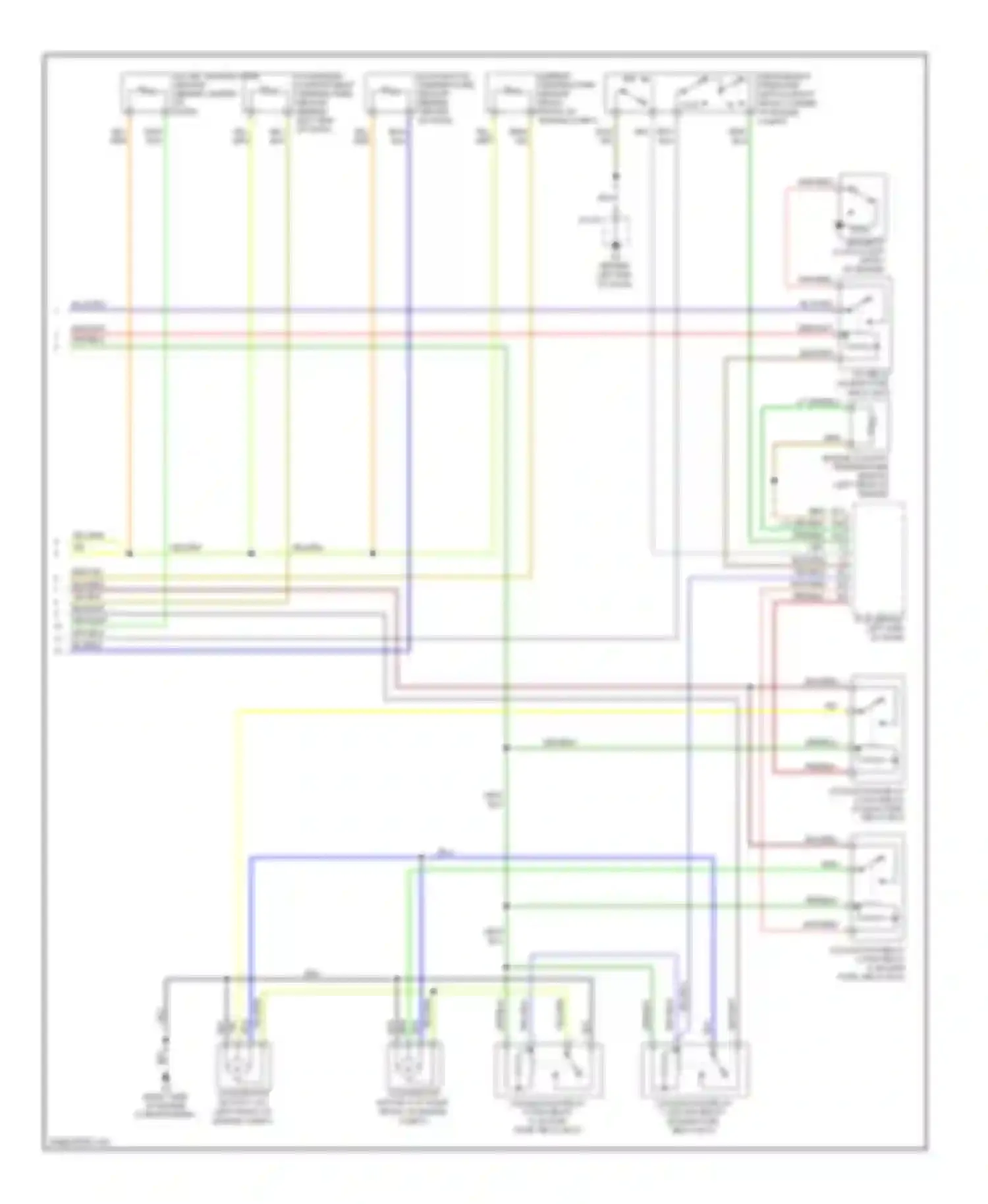 Wiring diagram blu/blk for Mazda 6 GH (2007-2009) (2 of 23)