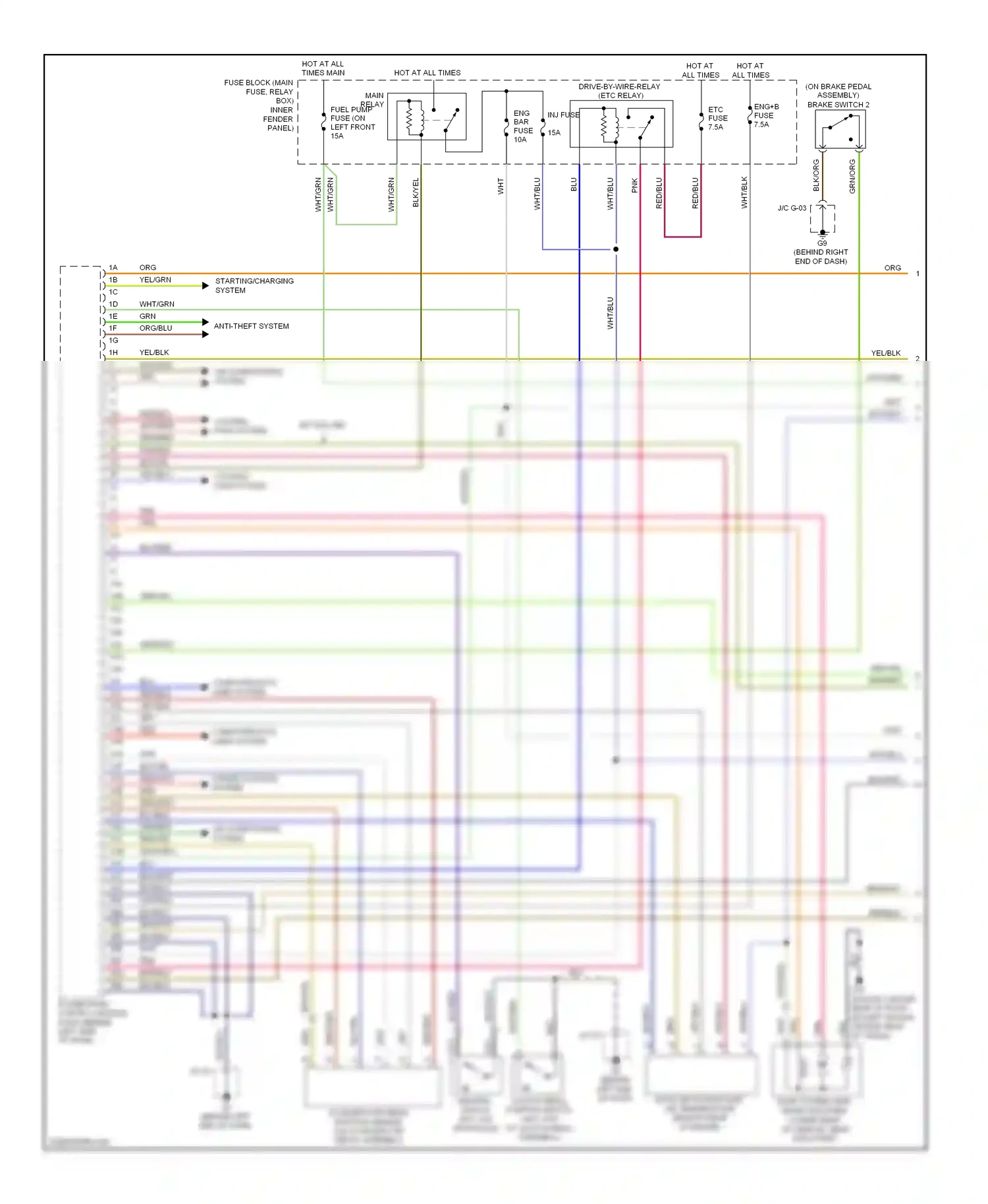 Mazda 6 GH (2007-2009) grn wiring diagram  (14 of 49)