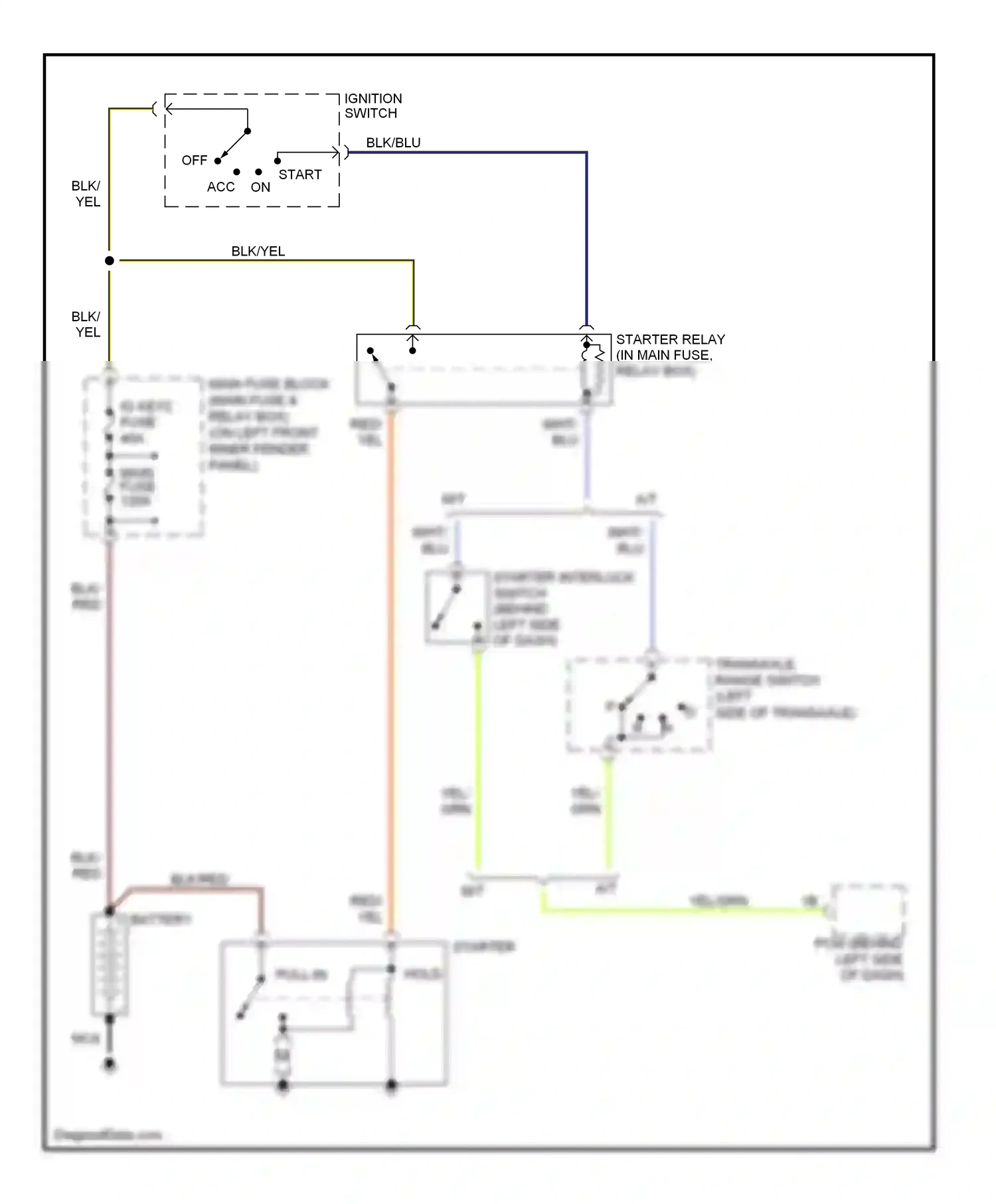 Mazda 6 GH (2007-2009) off wiring diagram  (2 of 7)