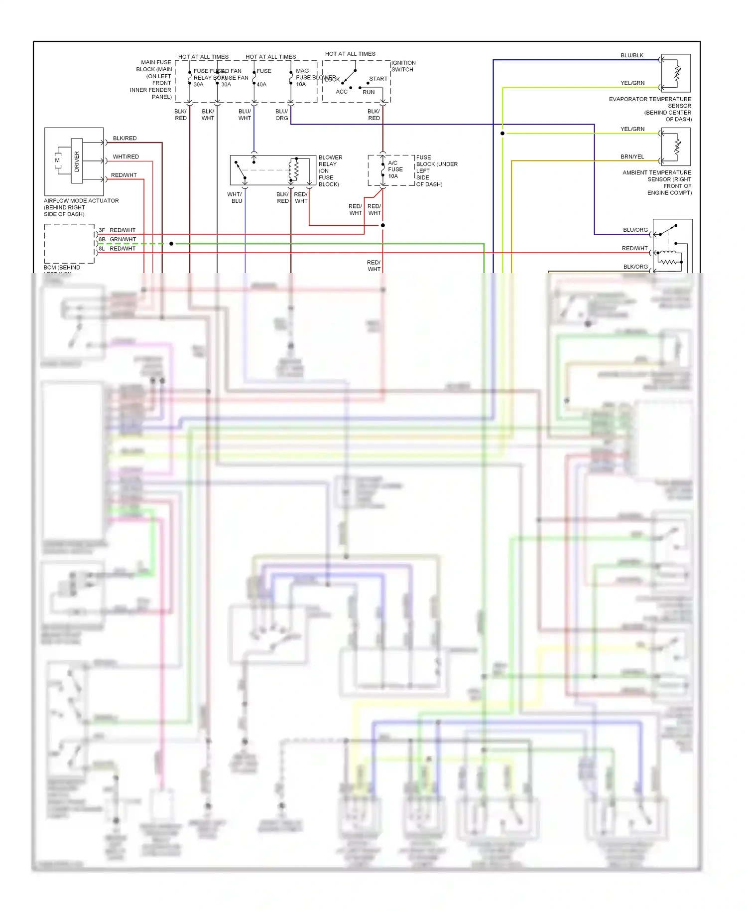 Mazda 6 GH (2007-2009) off wiring diagram  (1 of 7)