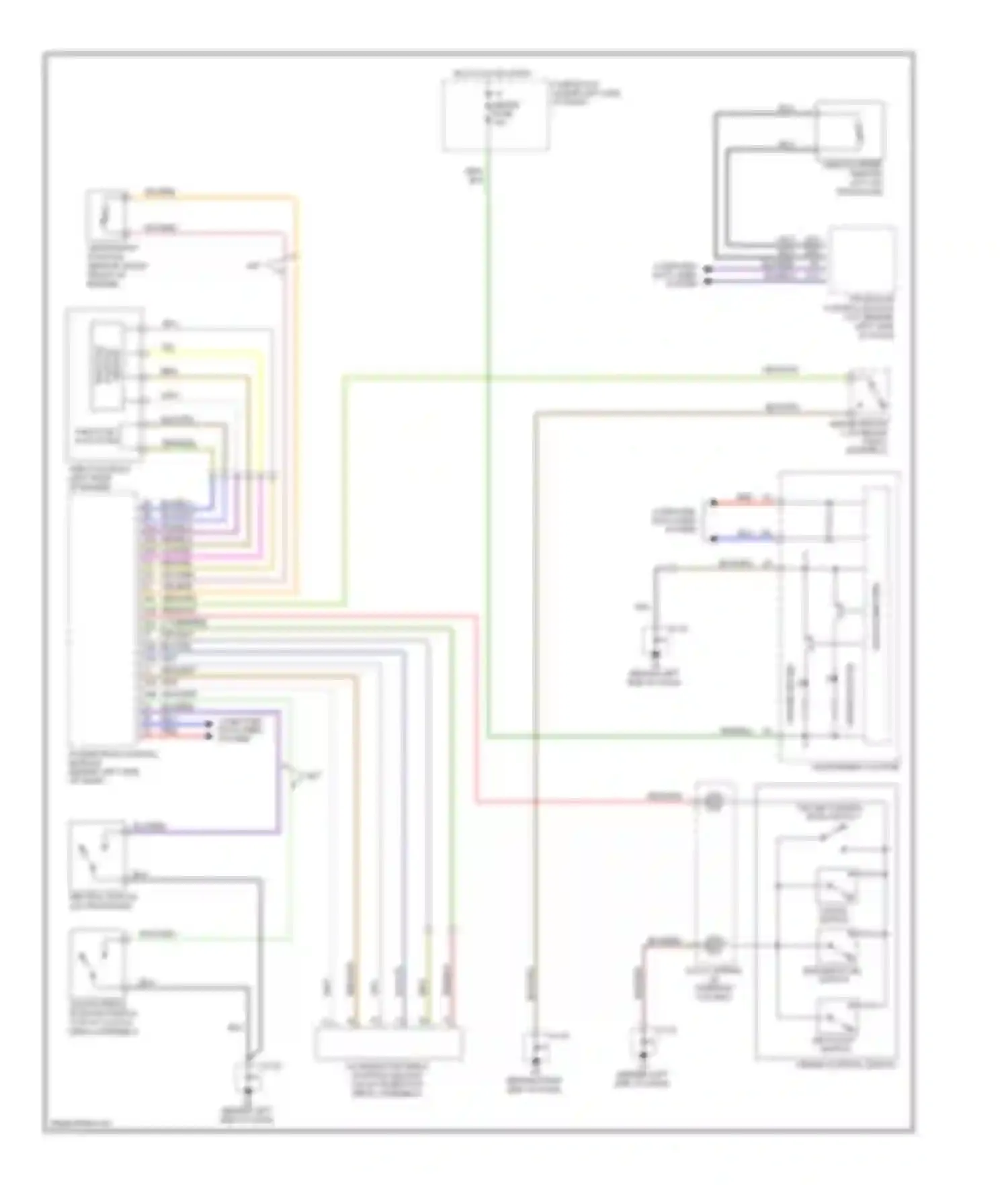 Wiring diagram red/blk for Mazda 6 GH (2007-2009) (7 of 25)
