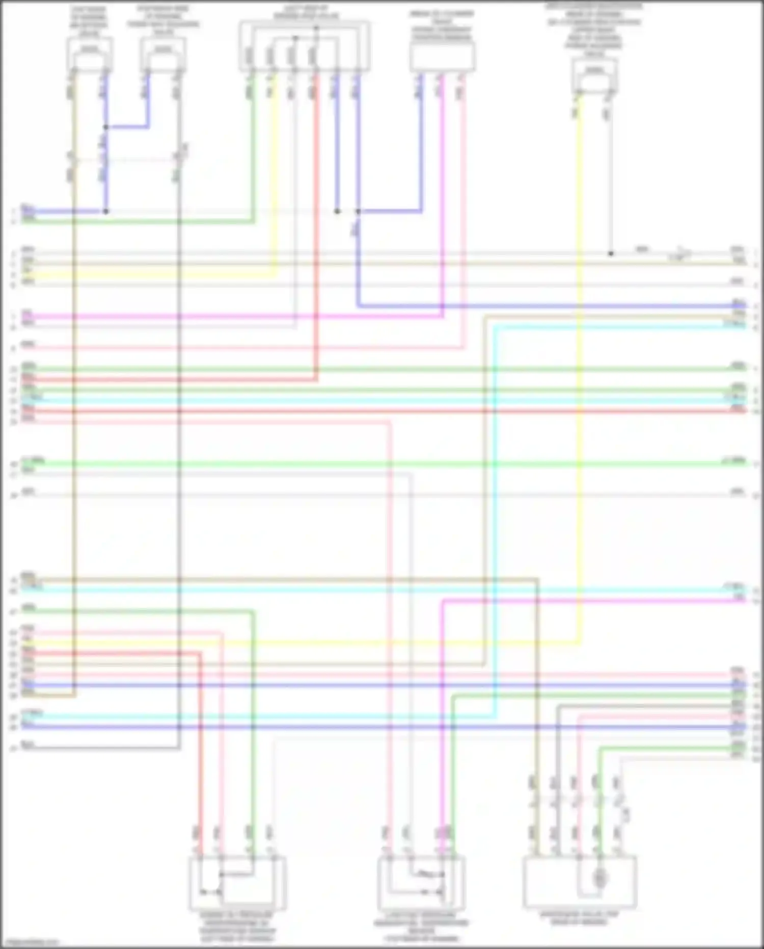 6 Mazda GJ facelift 2 (2018-2024): Wiring diagram engine performance 2.5l turbo skyactiv (2 of 7)