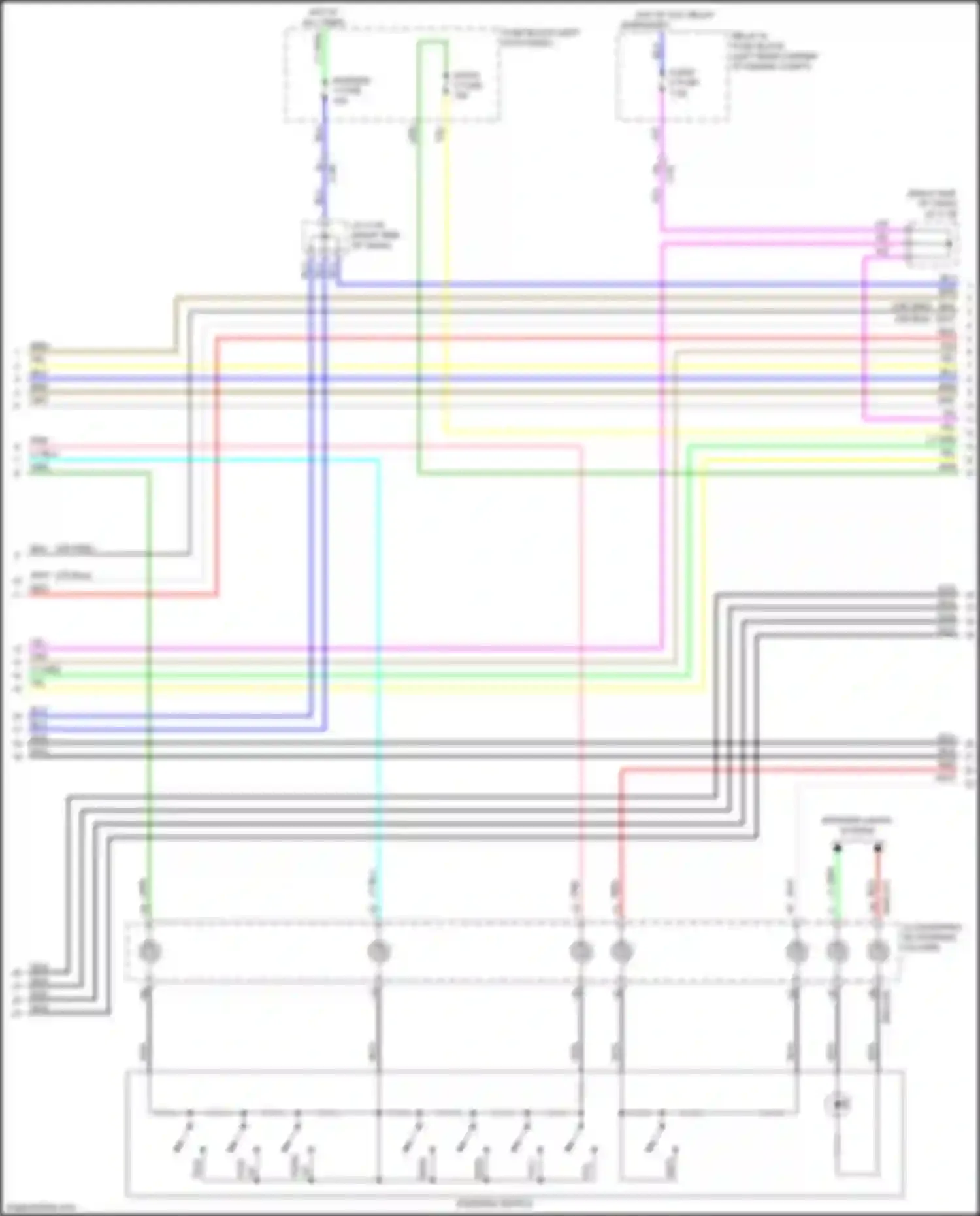 6 Mazda GJ facelift 2 (2018-2024): Navigation circuit, w/ bose (2 of 6)