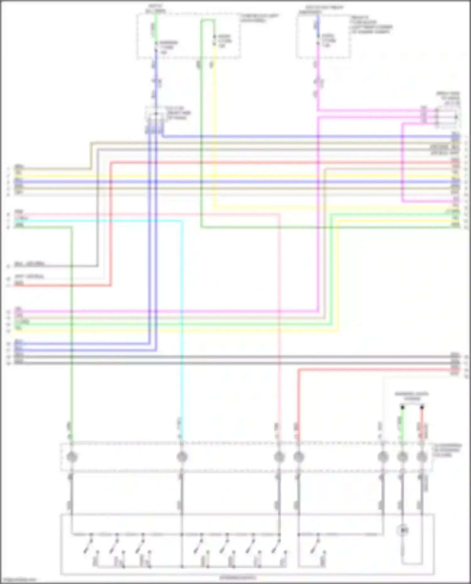 6 Mazda GJ facelift 2 (2018-2024): Radio circuit, w/o bose (2 of 4)