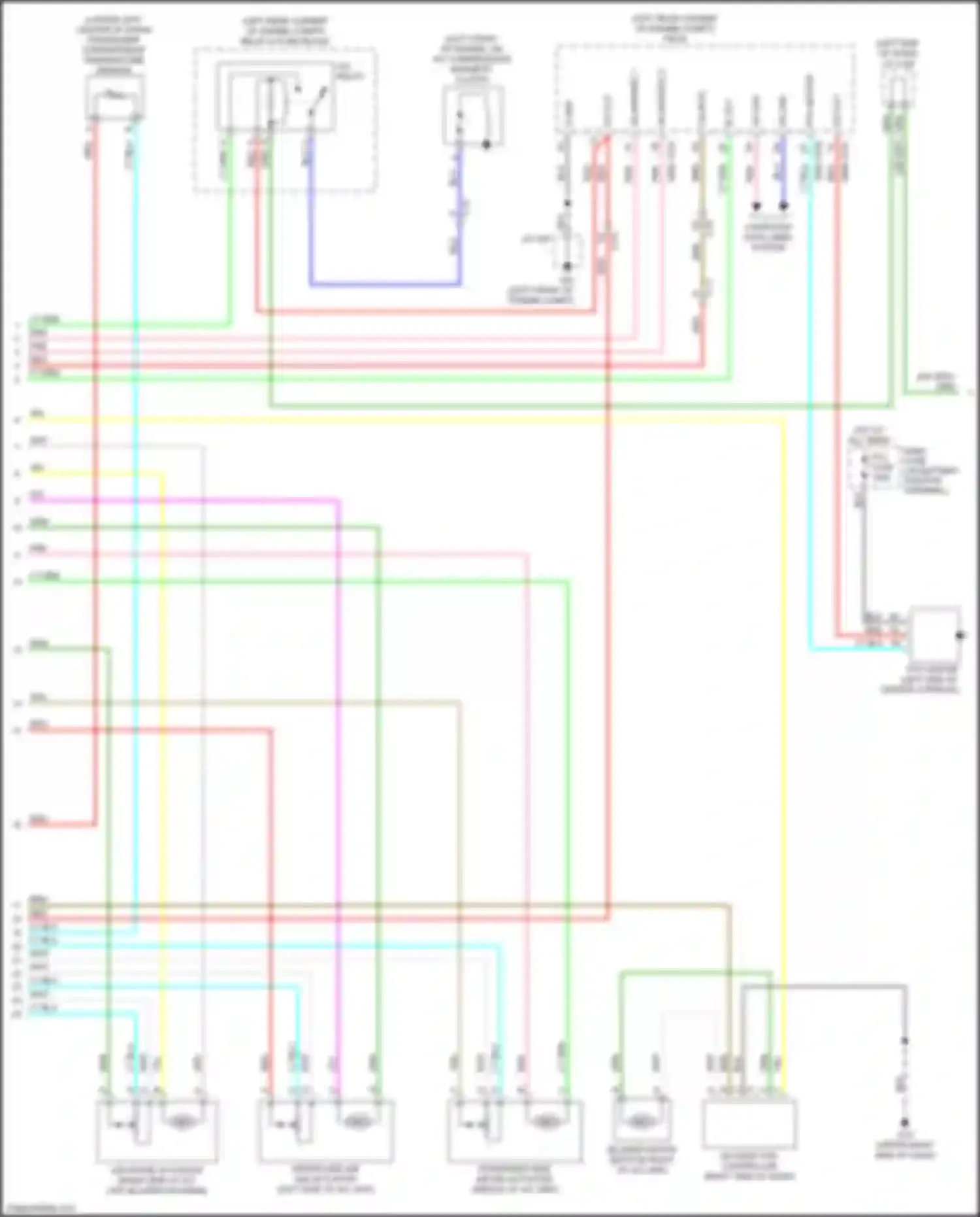 Wiring diagram a/c relay for Mazda 6 GJ facelift 2 (2018-2024) (1 of 1)