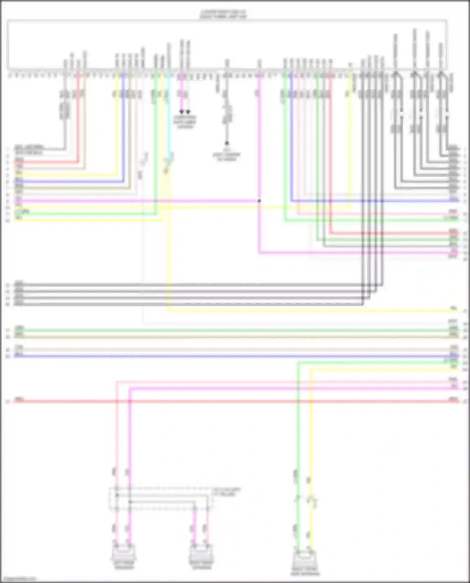 Wiring diagram ant feeder am/fm for Mazda 6 GJ facelift 2 (2018-2024) (1 of 4)