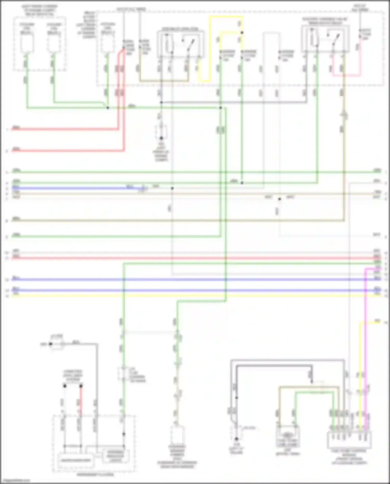 Wiring diagram blk for Mazda 6 GJ facelift 2 (2018-2024) (95 of 103)