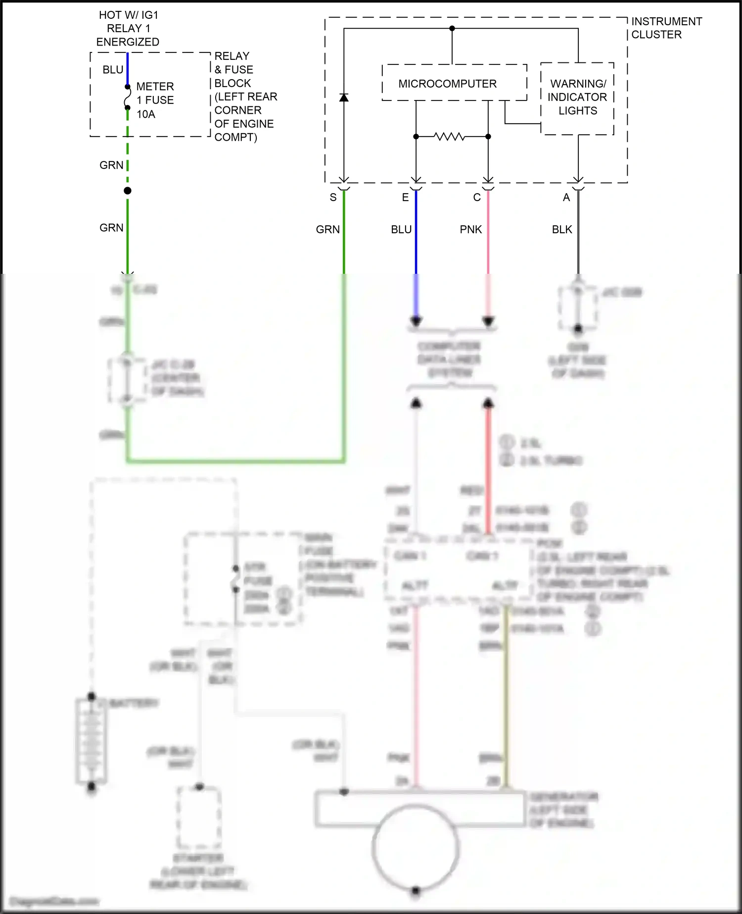 Mazda 6 GJ facelift 2 (2018-2024) blu wiring diagram  (23 of 102)