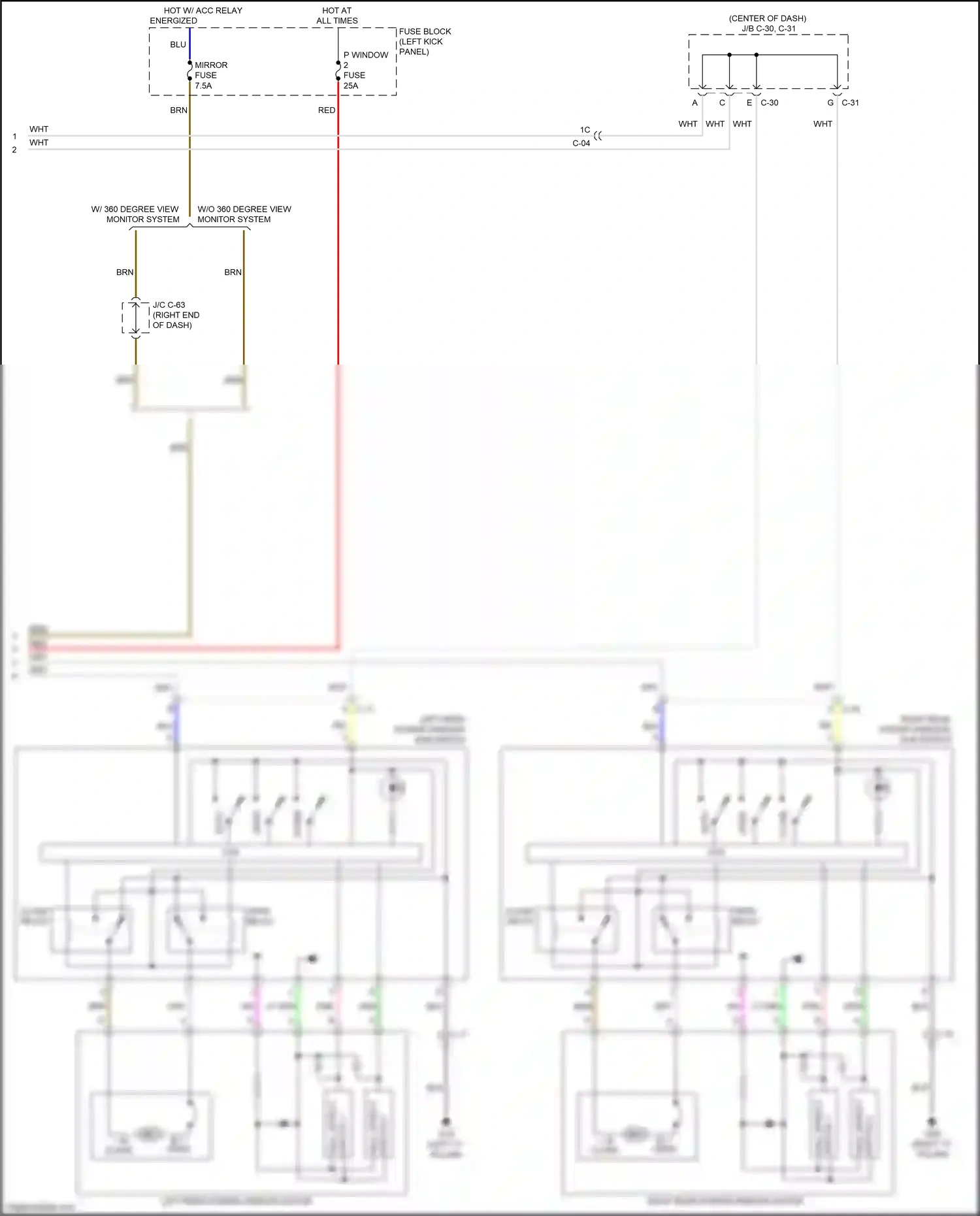 Mazda 6 GJ facelift 2 (2018-2024) blu wiring diagram  (18 of 102)