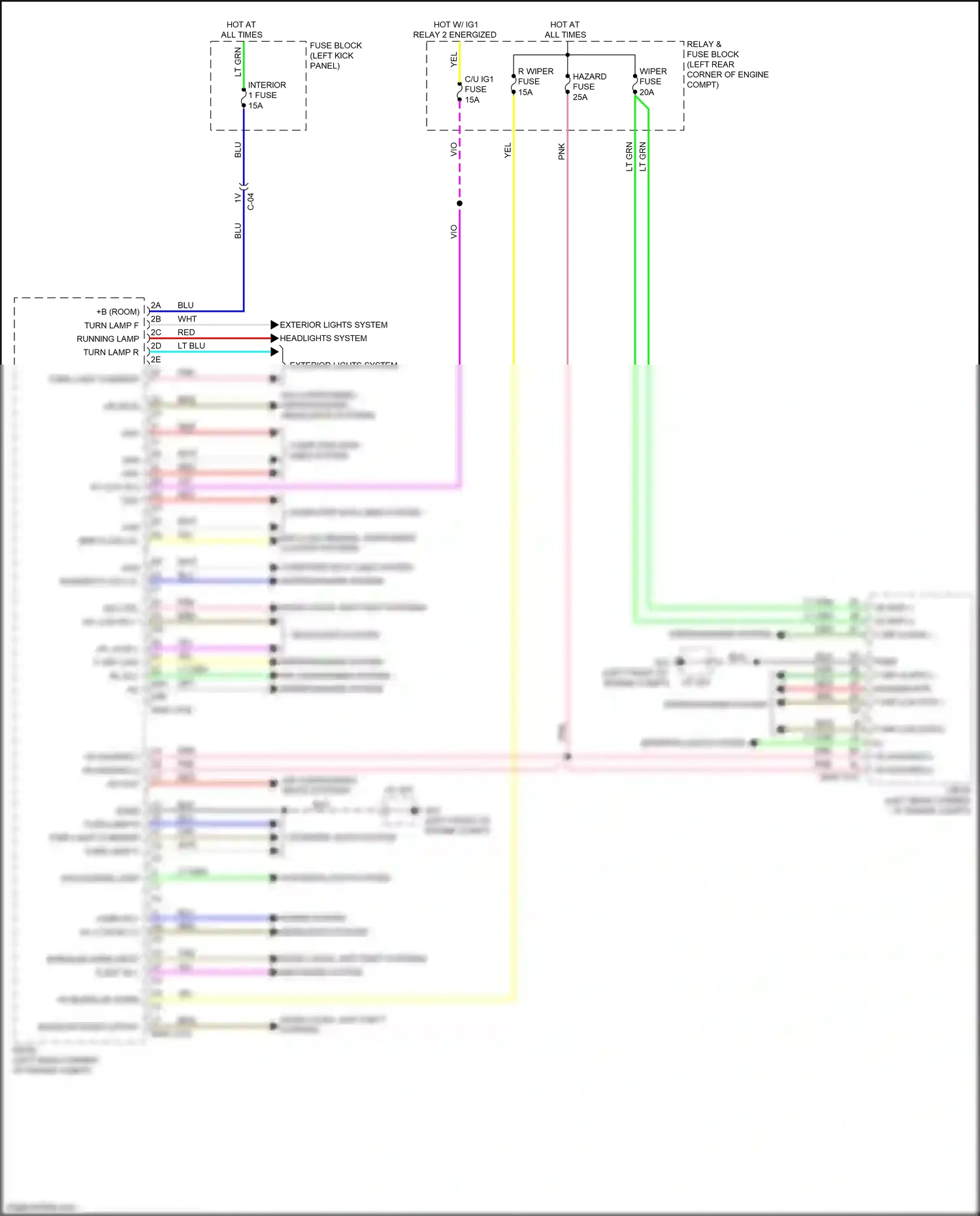 Mazda 6 GJ facelift 2 (2018-2024) blu wiring diagram  (83 of 102)