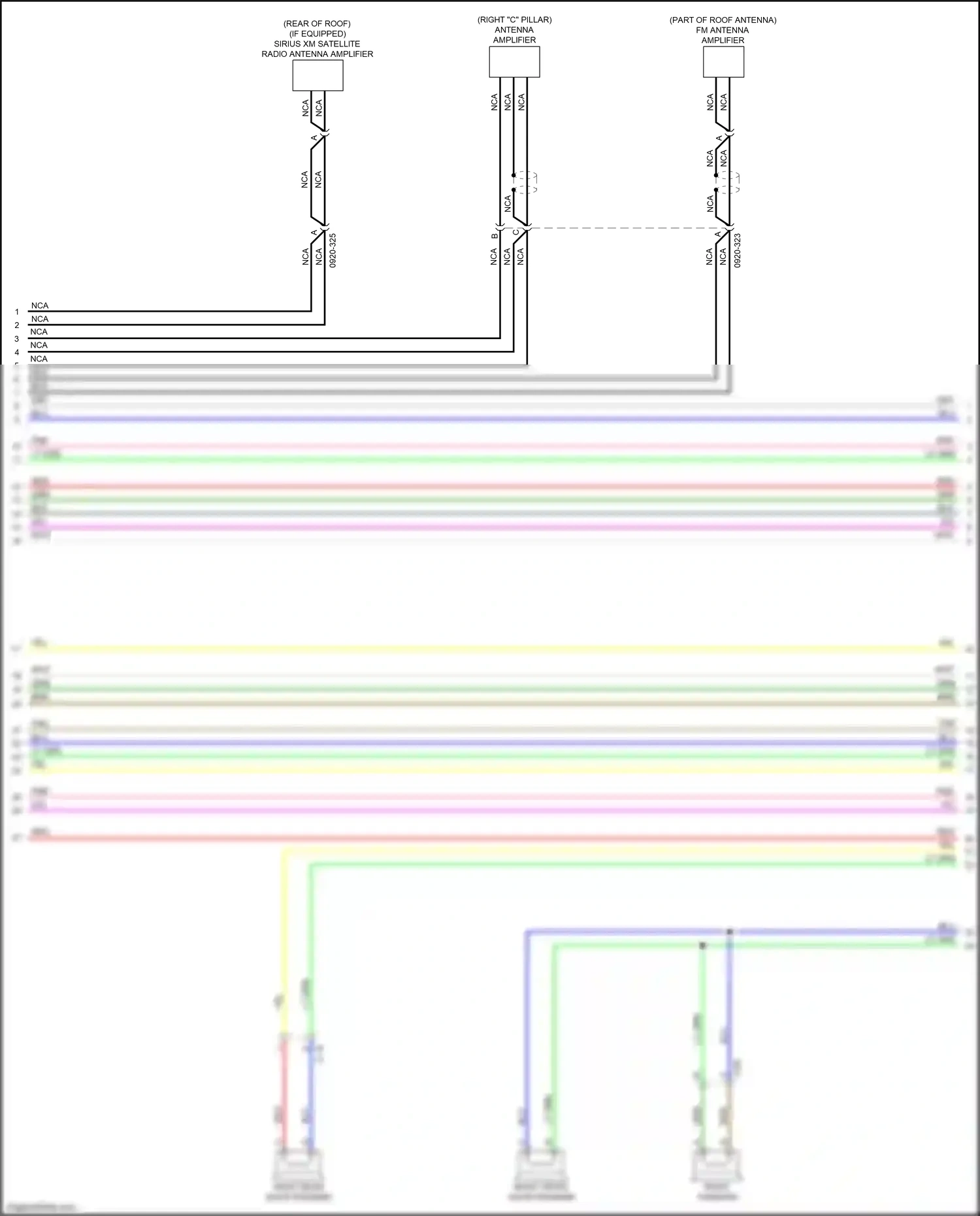 Mazda 6 GJ facelift 2 (2018-2024) blu wiring diagram  (37 of 102)