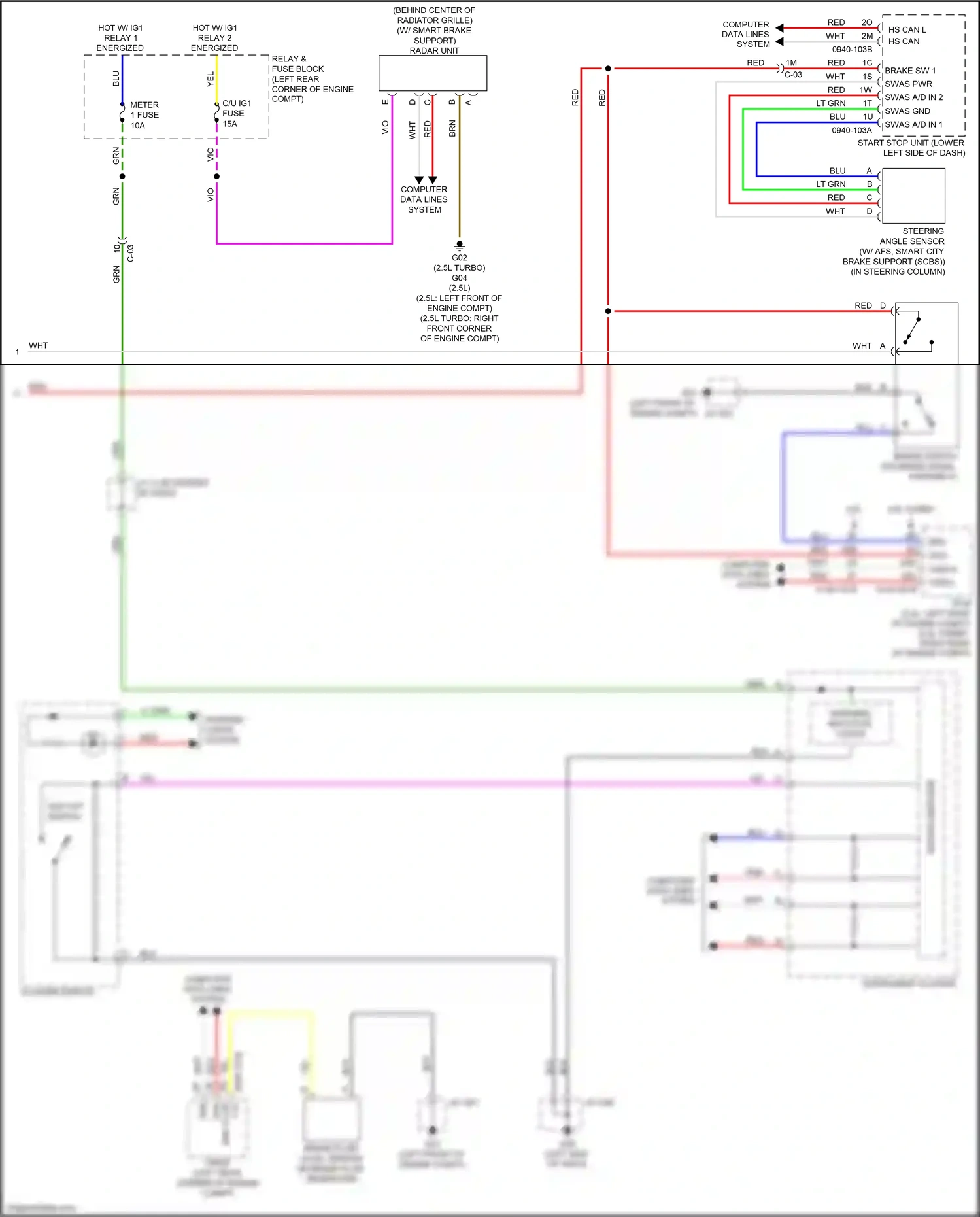 Mazda 6 GJ facelift 2 (2018-2024) blu wiring diagram  (82 of 102)