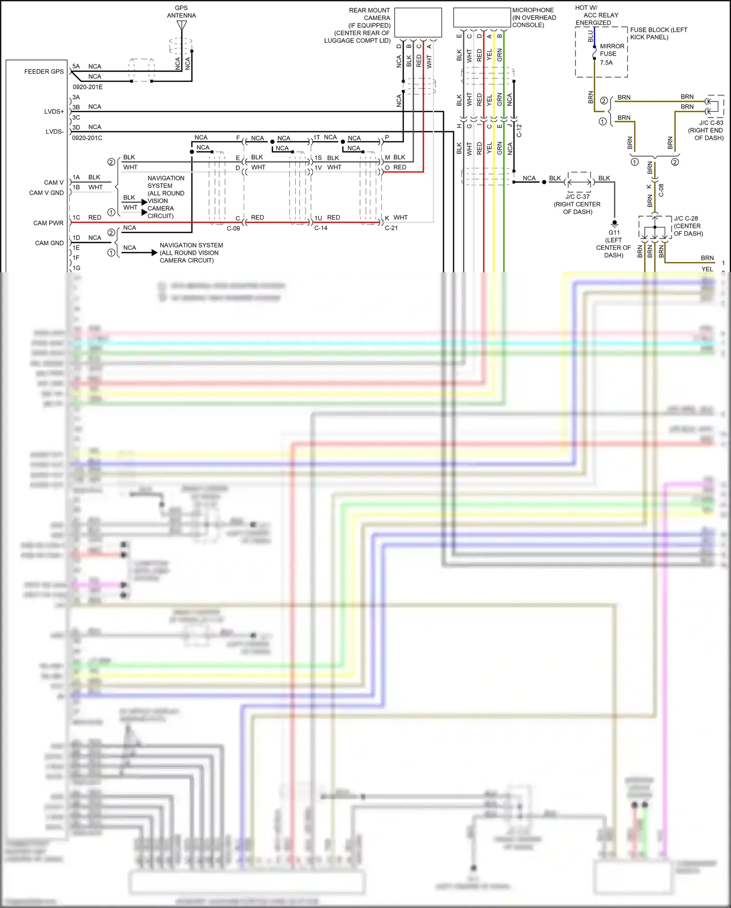 Mazda 6 GJ facelift 2 (2018-2024) blu wiring diagram  (47 of 102)