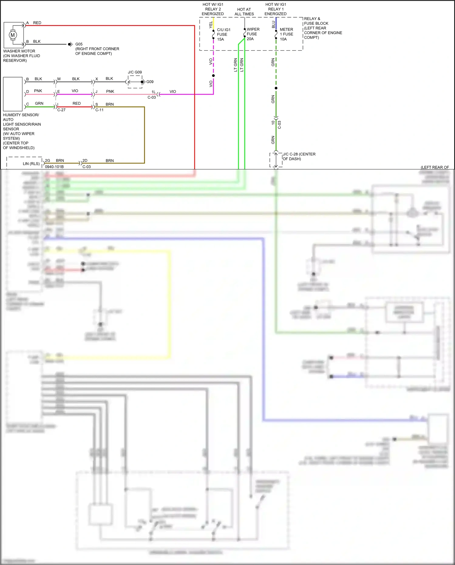 Mazda 6 GJ facelift 2 (2018-2024) c-03 wiring diagram  (20 of 50)