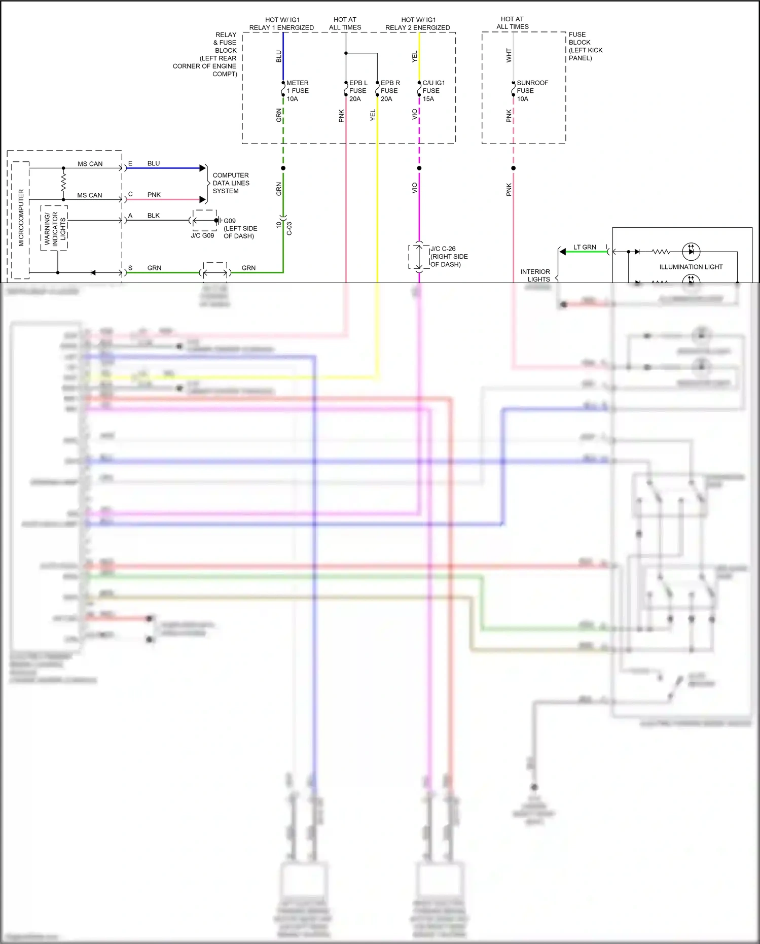 Mazda 6 GJ facelift 2 (2018-2024) c-03 wiring diagram  (17 of 50)