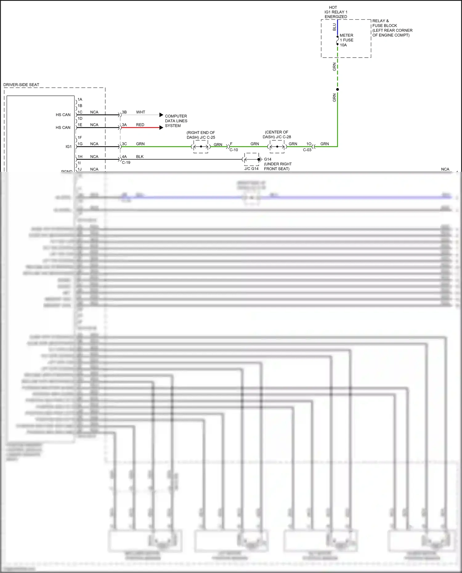 Mazda 6 GJ facelift 2 (2018-2024) c-03 wiring diagram  (16 of 50)