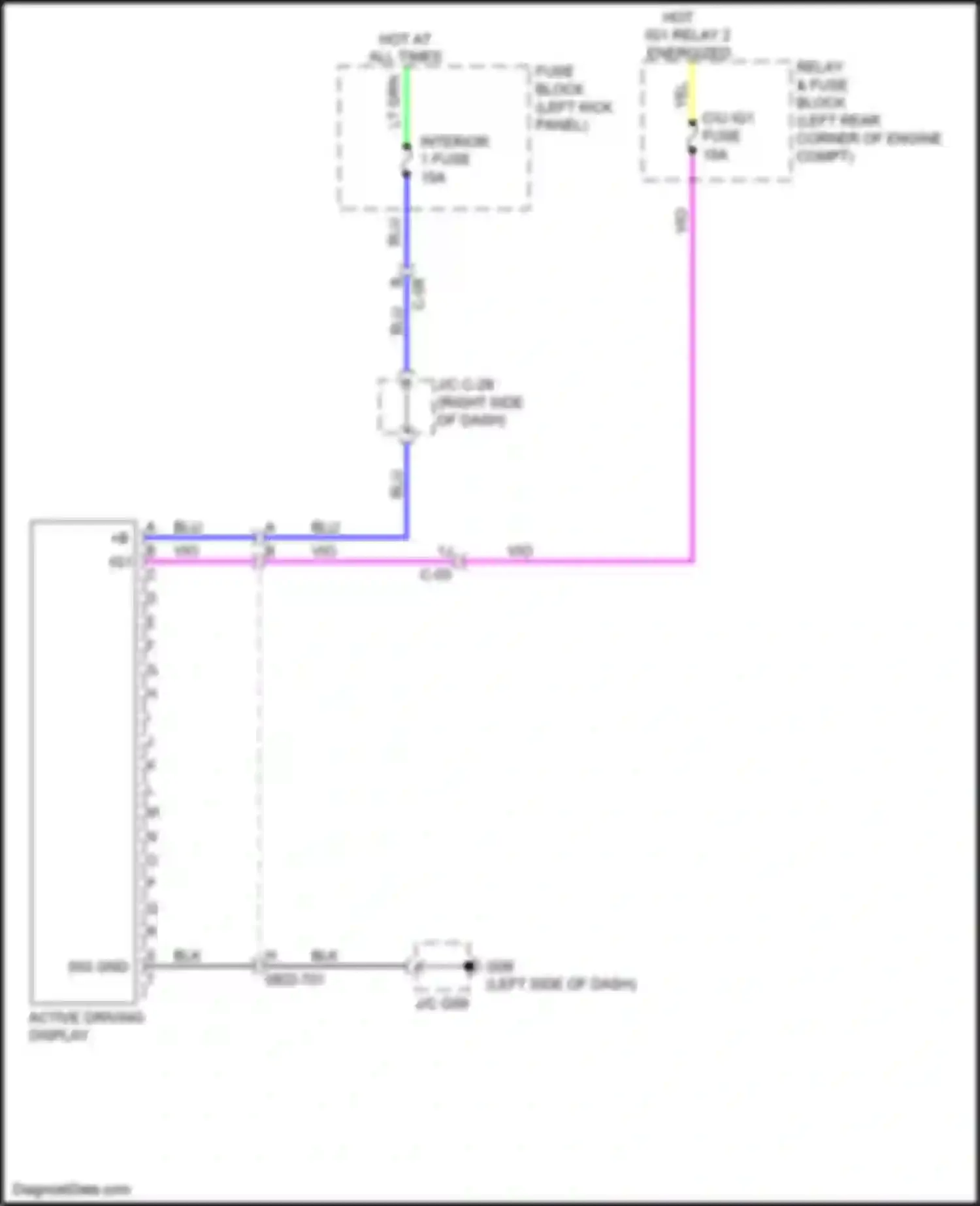 Wiring diagram c-08 for Mazda 6 GJ facelift 2 (2018-2024) (4 of 18)