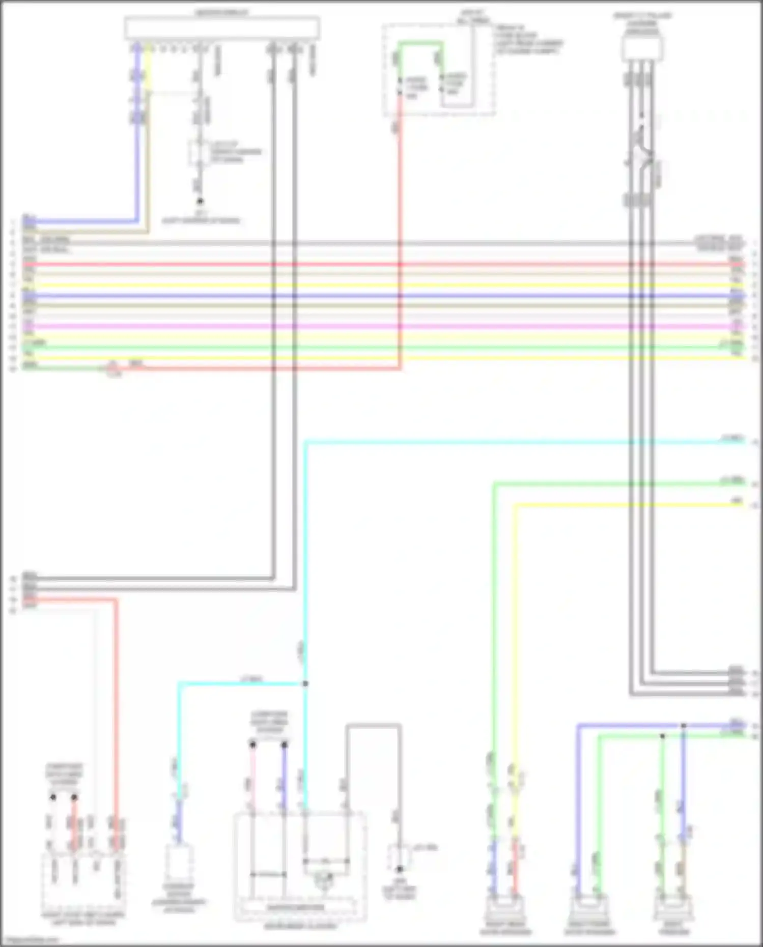 Wiring diagram c-65 for Mazda 6 GJ facelift 2 (2018-2024) (3 of 5)