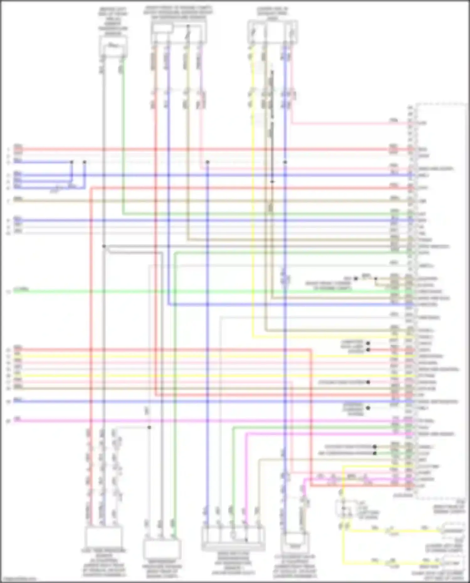 Wiring diagram clt inh for Mazda 6 GJ facelift 2 (2018-2024) (4 of 4)