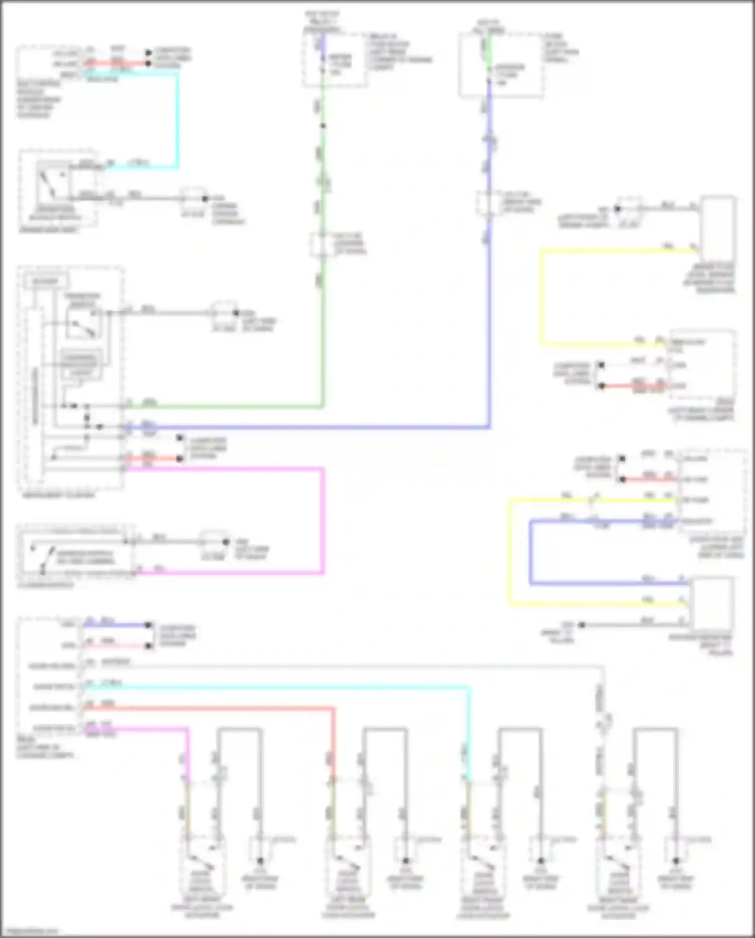 Wiring diagram computer data lines system for Mazda 6 GJ facelift 2 (2018-2024) (10 of 69)