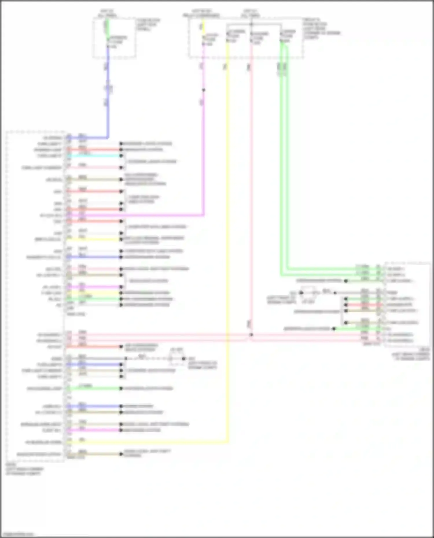 Wiring diagram computer data lines system for Mazda 6 GJ facelift 2 (2018-2024) (62 of 69)