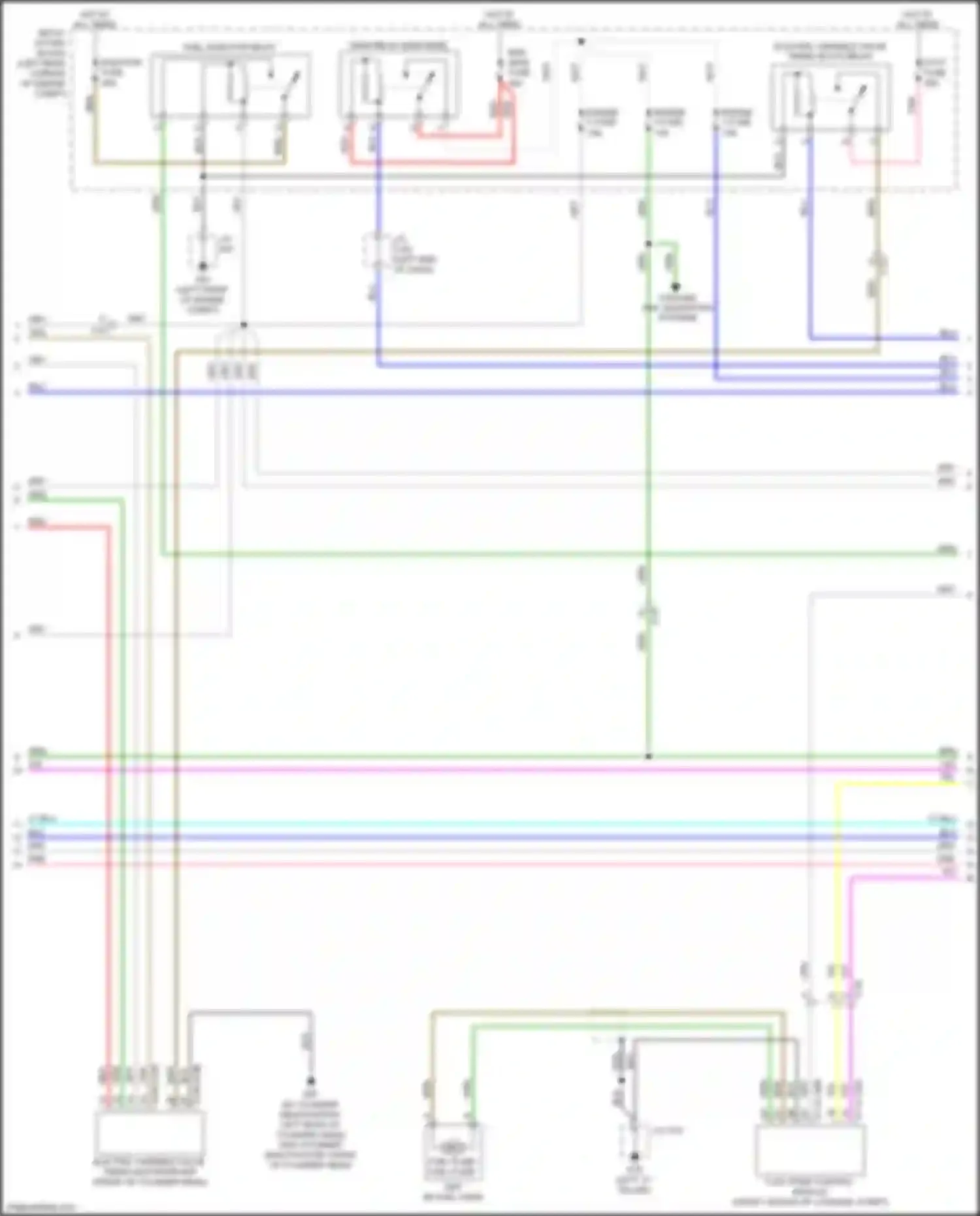 Wiring diagram engine 2 fuse for Mazda 6 GJ facelift 2 (2018-2024) (3 of 3)