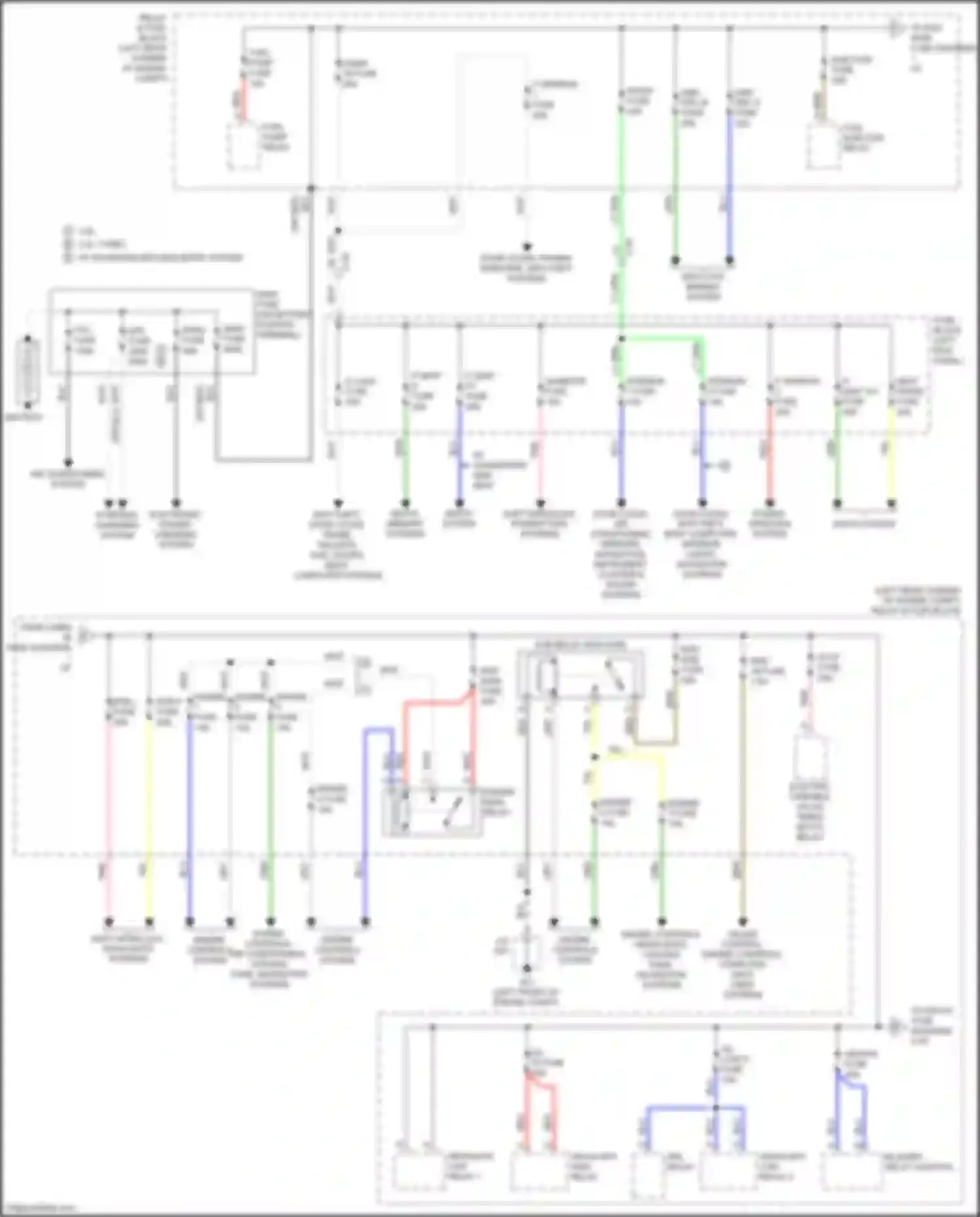Wiring diagram epas fuse for Mazda 6 GJ facelift 2 (2018-2024) (2 of 2)
