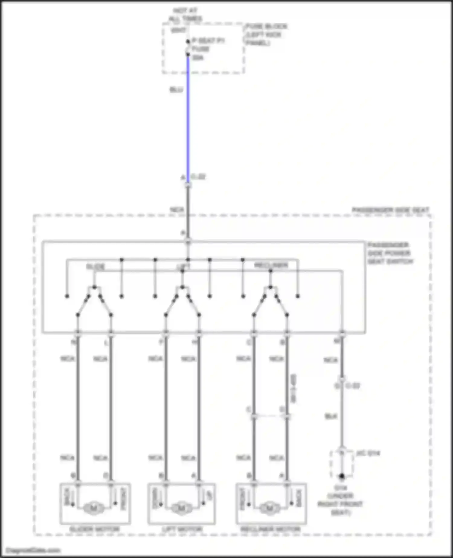 Wiring diagram fuse block for Mazda 6 GJ facelift 2 (2018-2024) (17 of 24)
