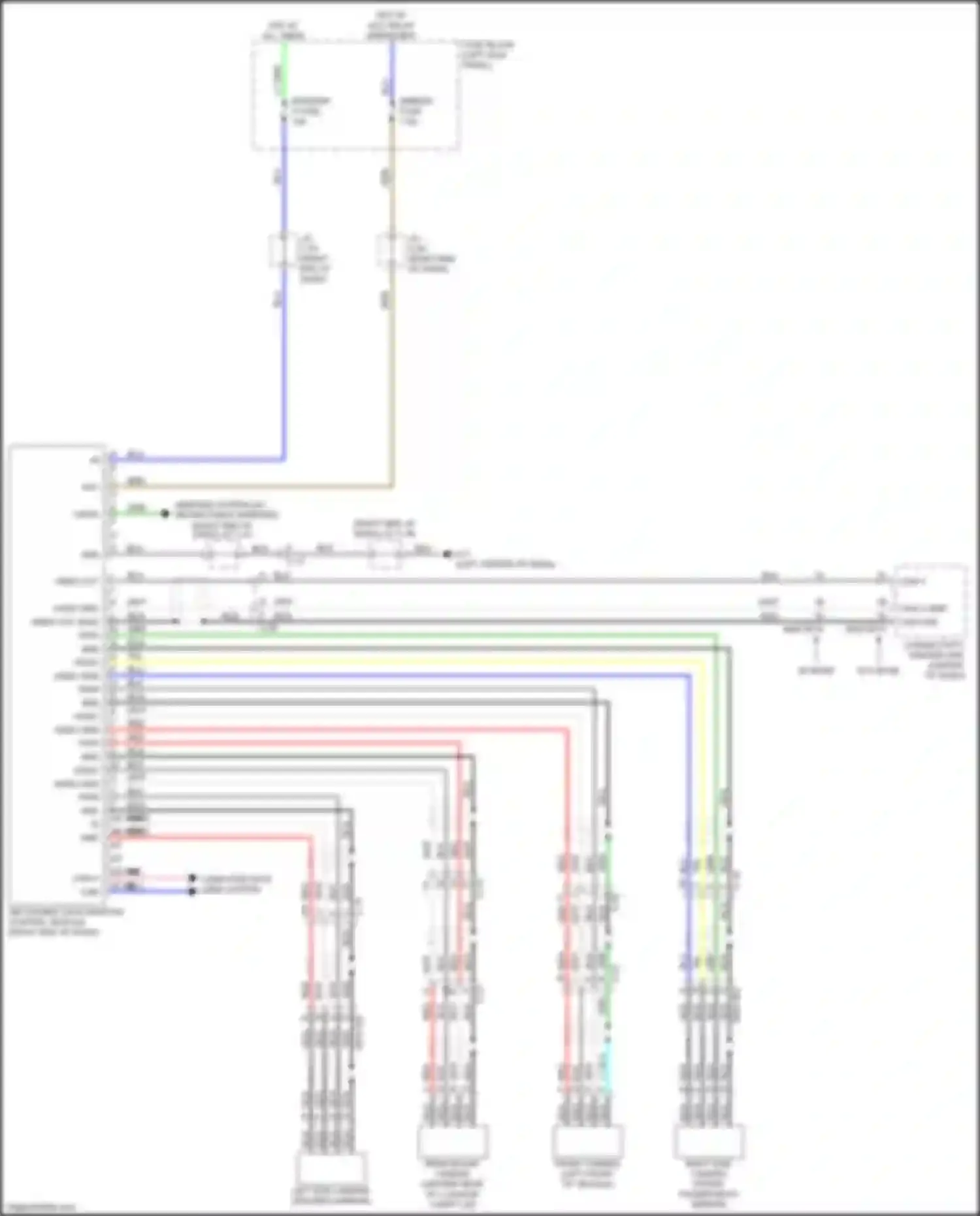 Wiring diagram interior 2 fuse for Mazda 6 GJ facelift 2 (2018-2024) (1 of 7)