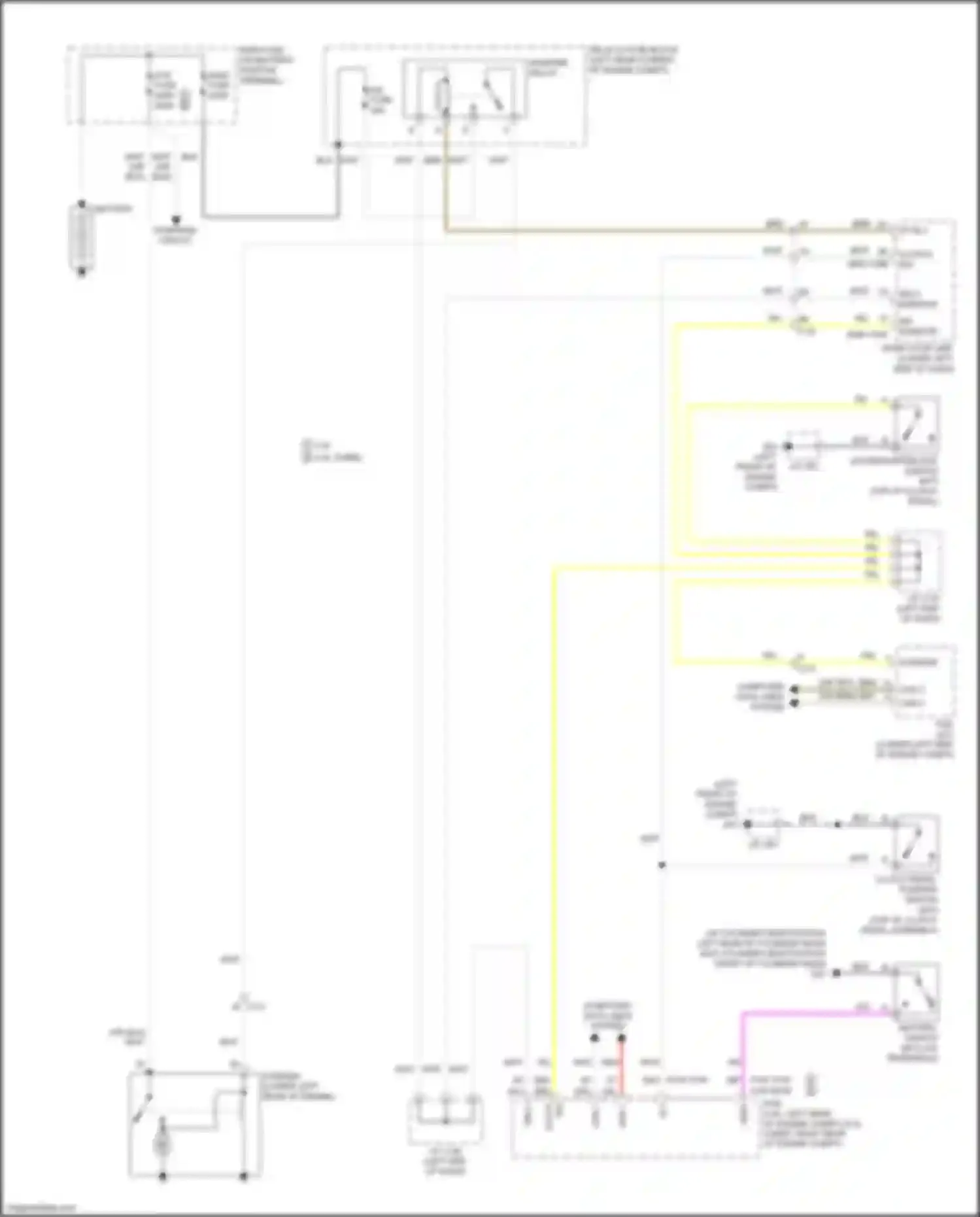 Wiring diagram j/c c-62 for Mazda 6 GJ facelift 2 (2018-2024) (5 of 8)