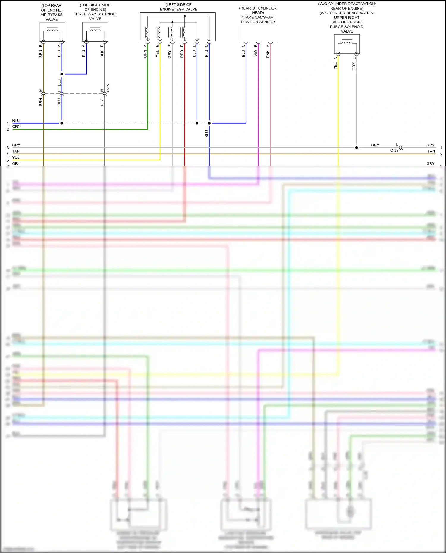 Mazda 6 GJ facelift 2 (2018-2024) lt blu wiring diagram  (61 of 61)