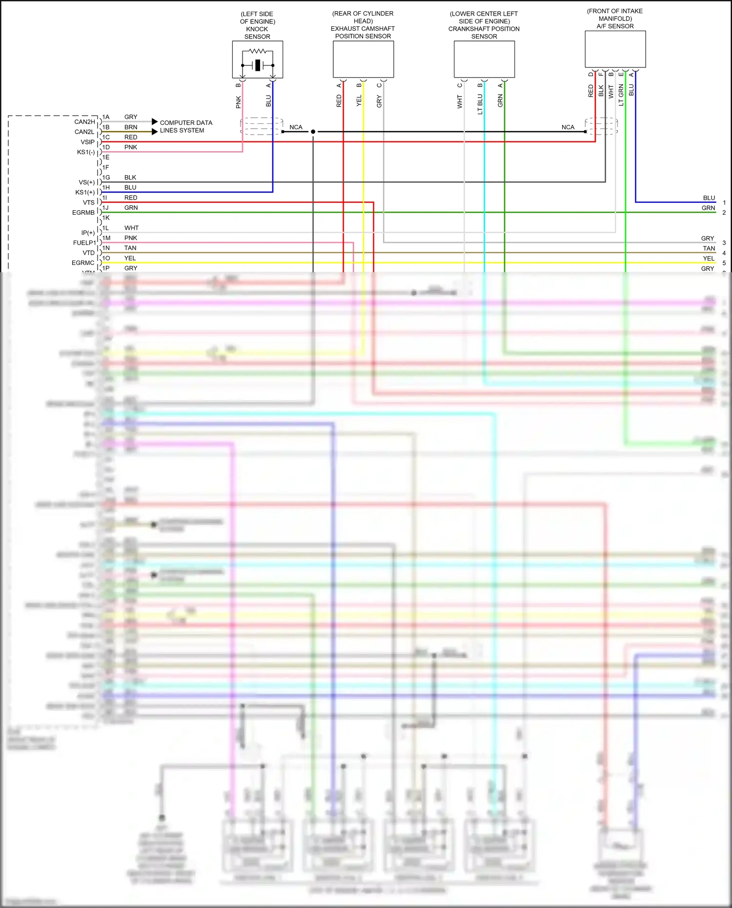 Mazda 6 GJ facelift 2 (2018-2024) lt blu wiring diagram  (56 of 61)
