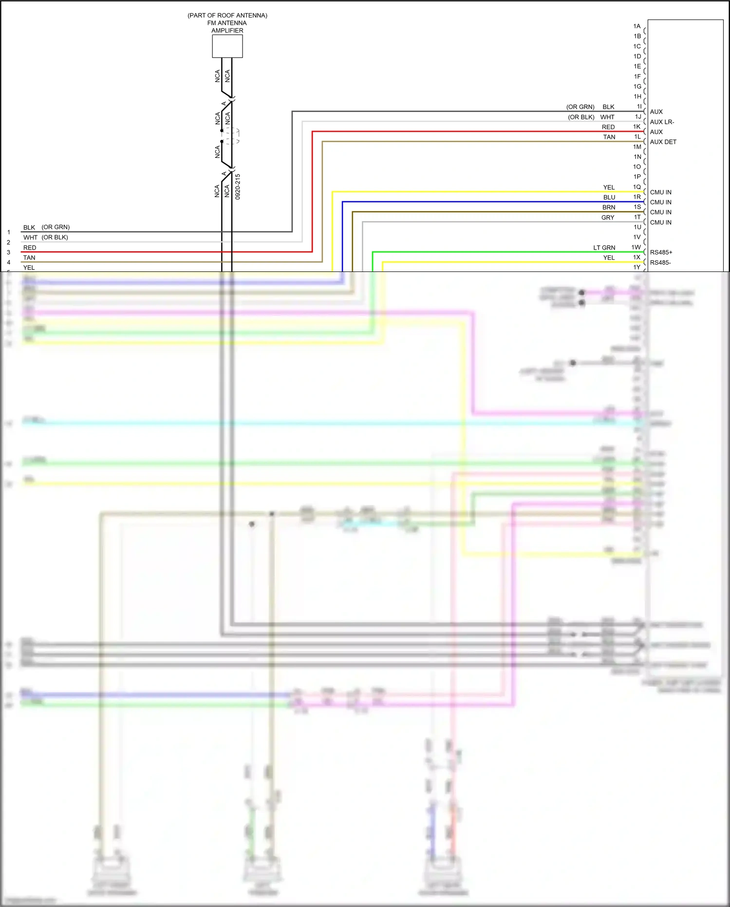 Mazda 6 GJ facelift 2 (2018-2024) nca wiring diagram  (10 of 69)