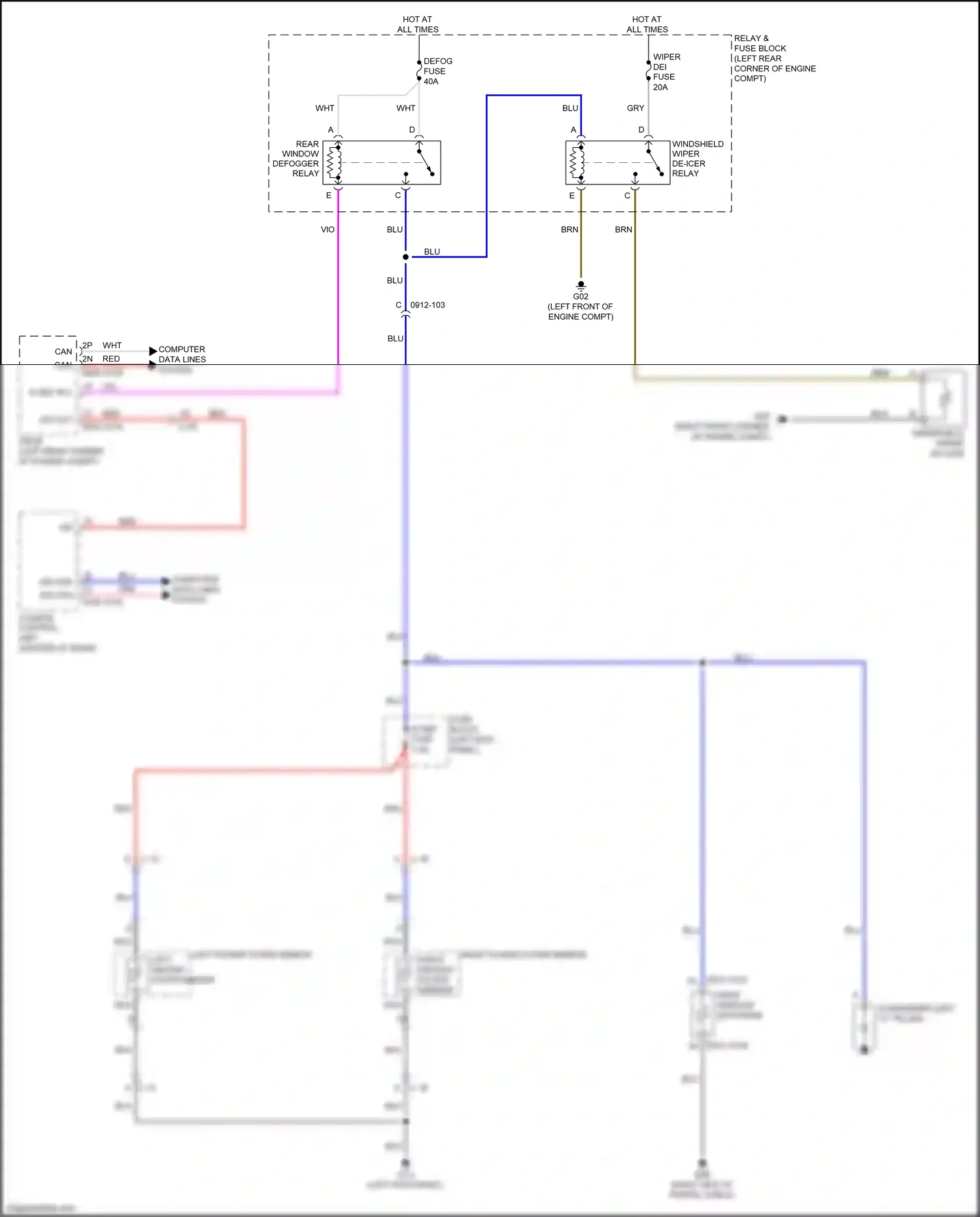 Mazda 6 GJ facelift 2 (2018-2024) nca wiring diagram  (15 of 69)
