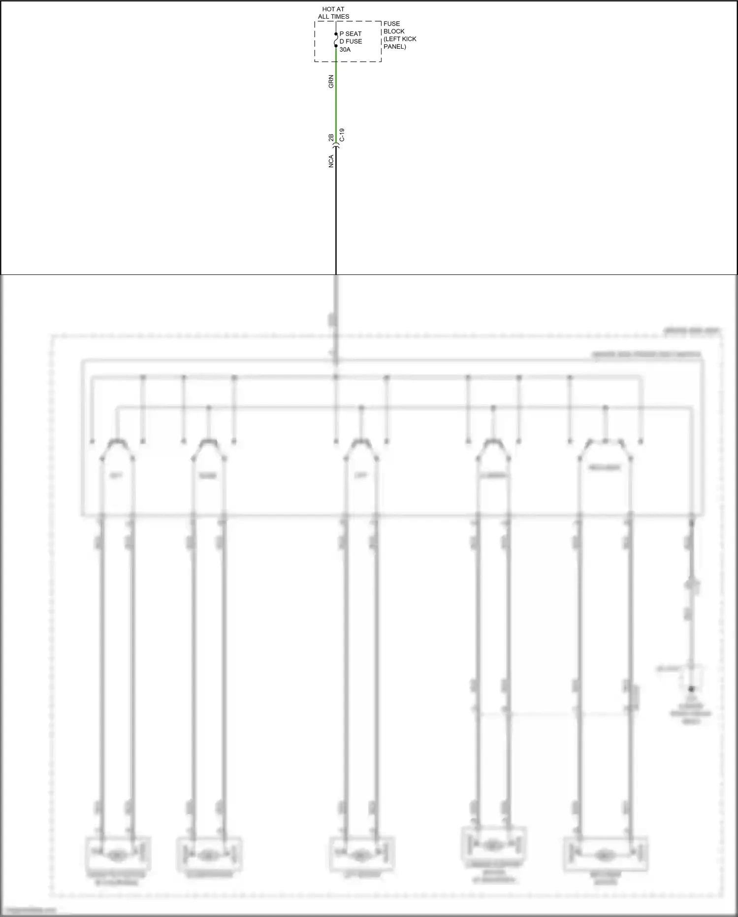 Mazda 6 GJ facelift 2 (2018-2024) nca wiring diagram  (41 of 69)