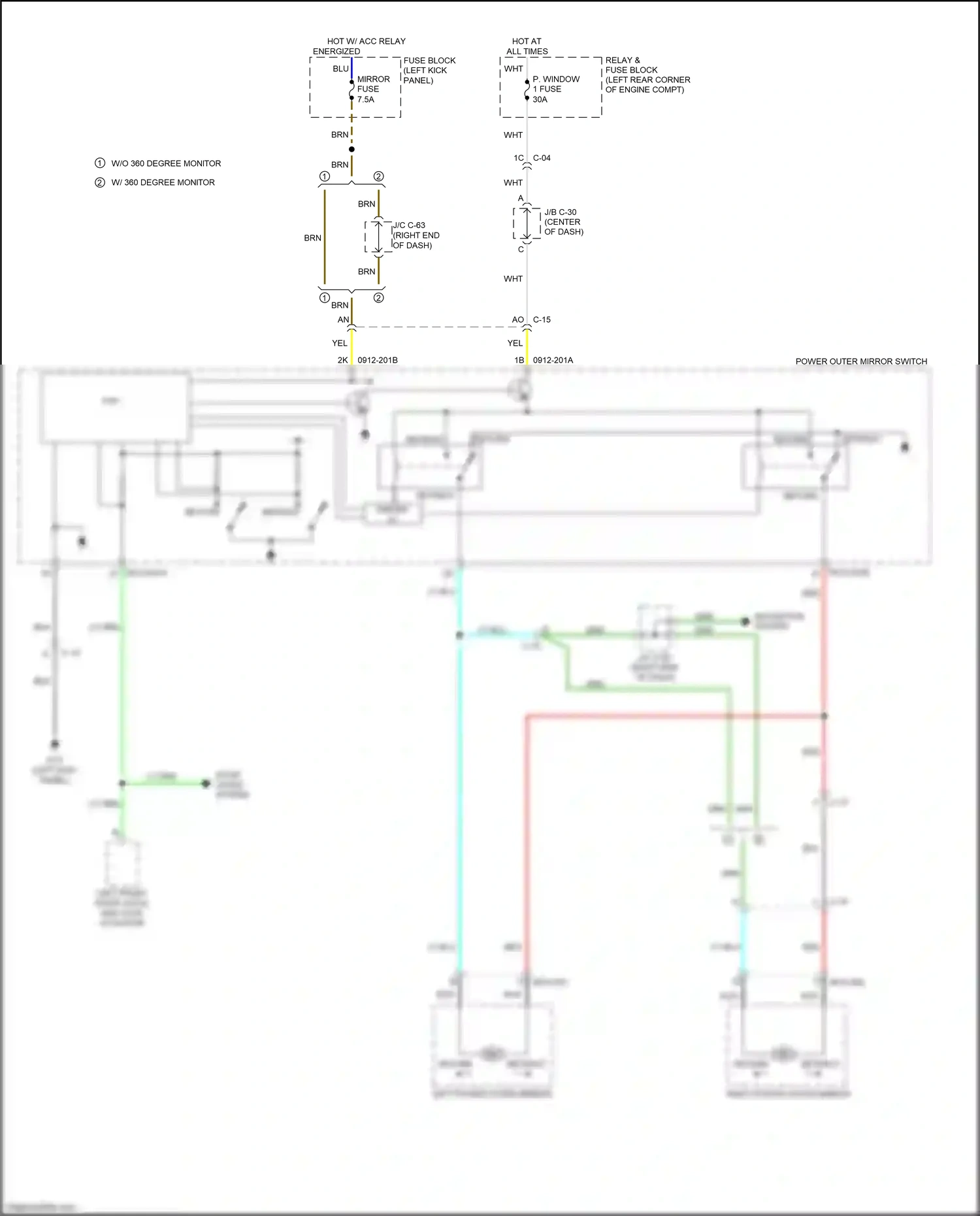 Mazda 6 GJ facelift 2 (2018-2024) nca wiring diagram  (16 of 69)