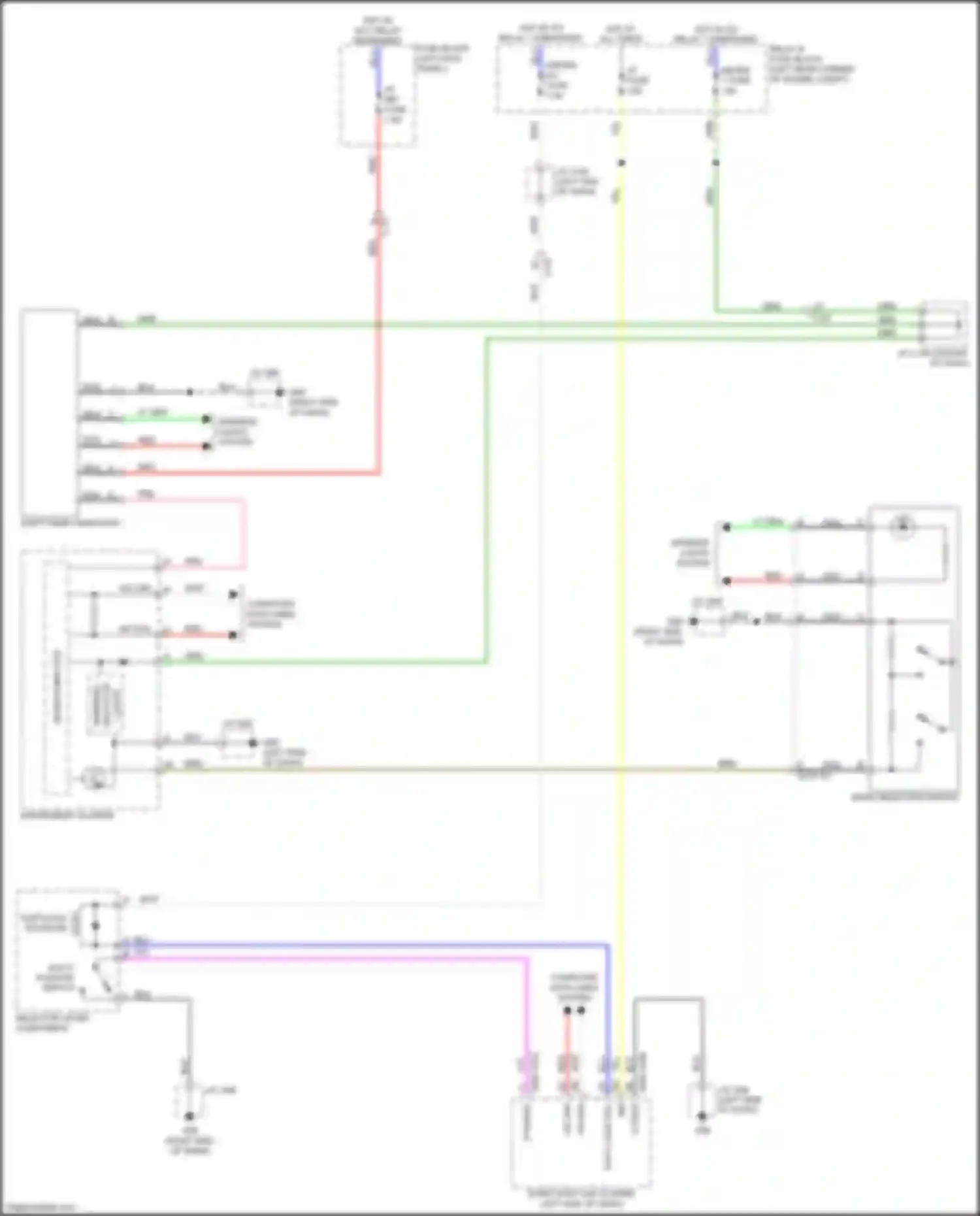 Wiring diagram not p position switch for Mazda 6 GJ facelift 2 (2018-2024) (2 of 2)