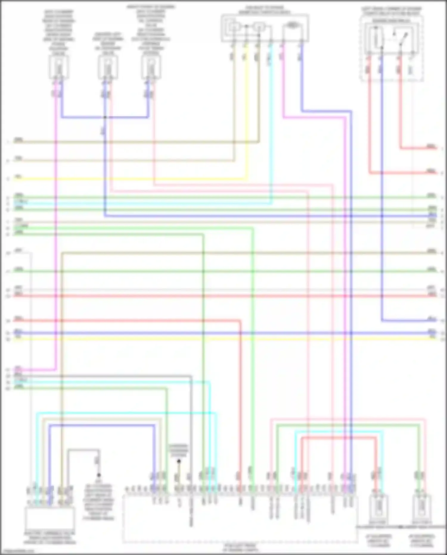 Wiring diagram ocv for hydraulic variable valve timing system for Mazda 6 GJ facelift 2 (2018-2024) (1 of 1)