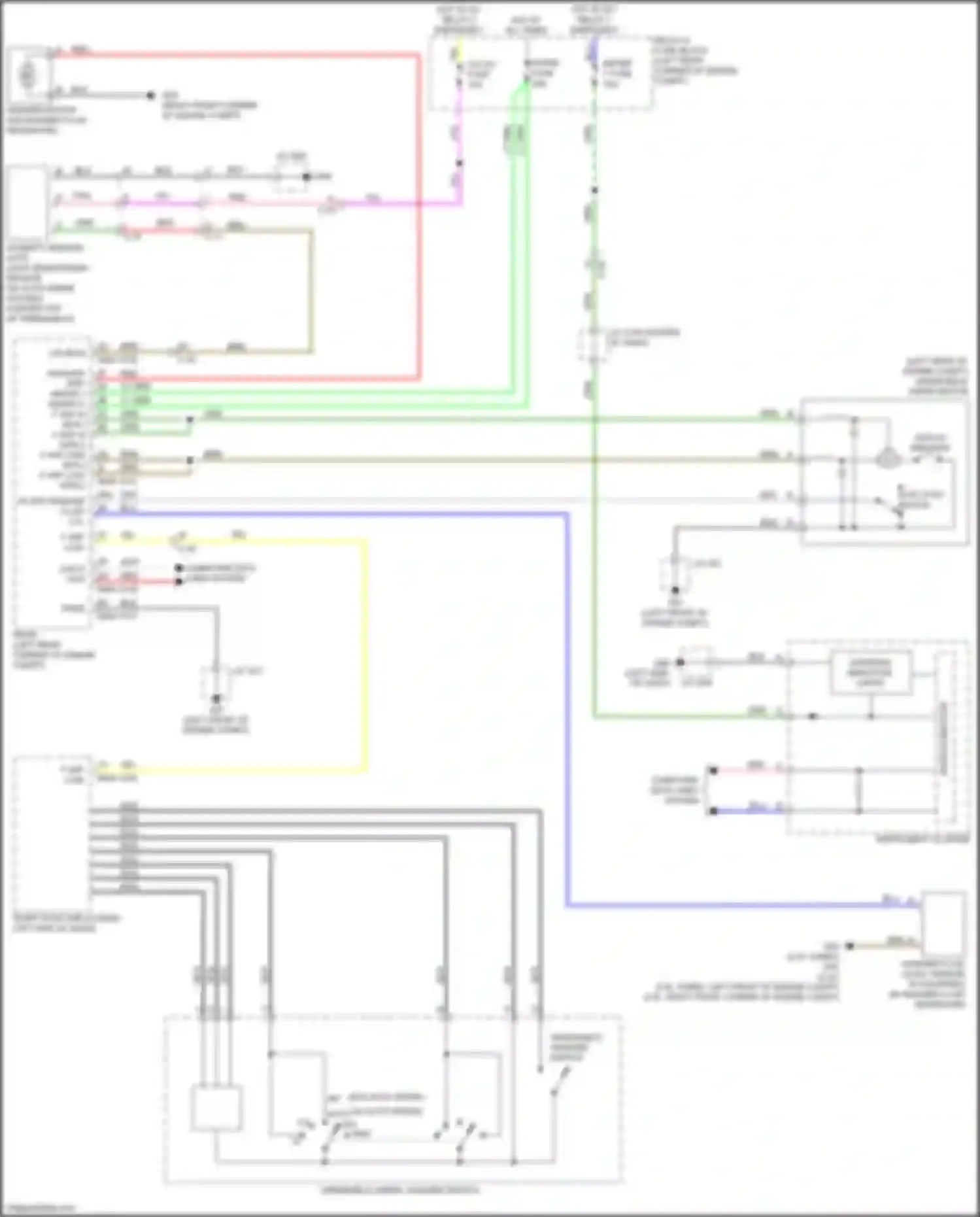 Wiring diagram relay 1 energized for Mazda 6 GJ facelift 2 (2018-2024) (10 of 24)