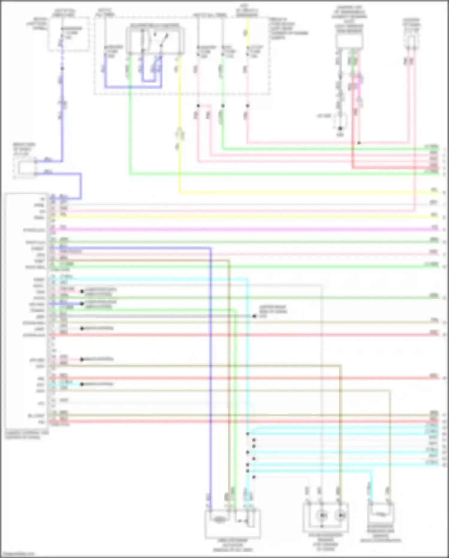 Wiring diagram sth sw for Mazda 6 GJ facelift 2 (2018-2024) (1 of 2)
