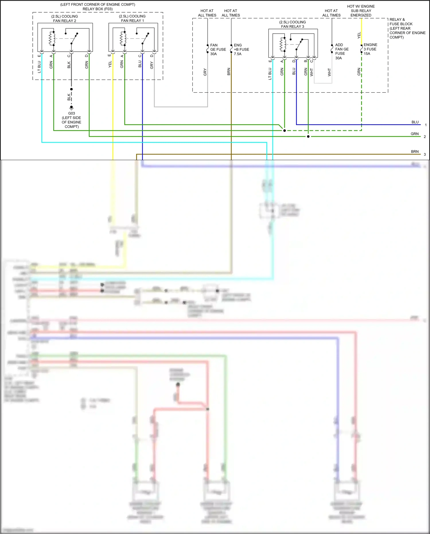 Mazda 6 GJ facelift 2 (2018-2024) tan wiring diagram  (32 of 58)