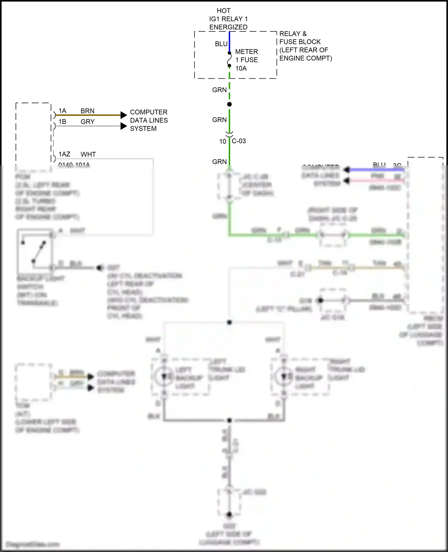 Mazda 6 GJ facelift 2 (2018-2024) tan wiring diagram  (31 of 58)
