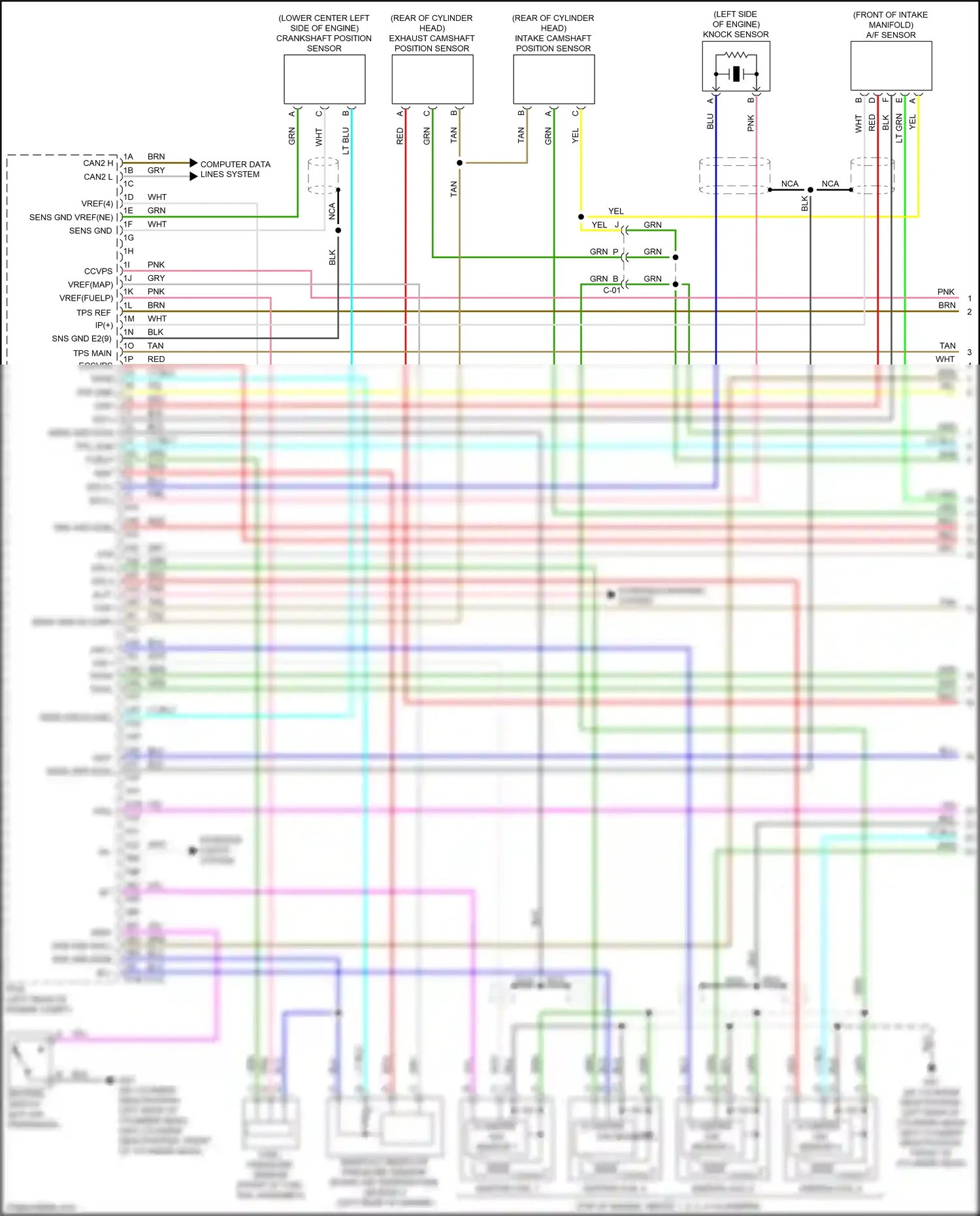 Mazda 6 GJ facelift 2 (2018-2024) tan wiring diagram  (51 of 58)