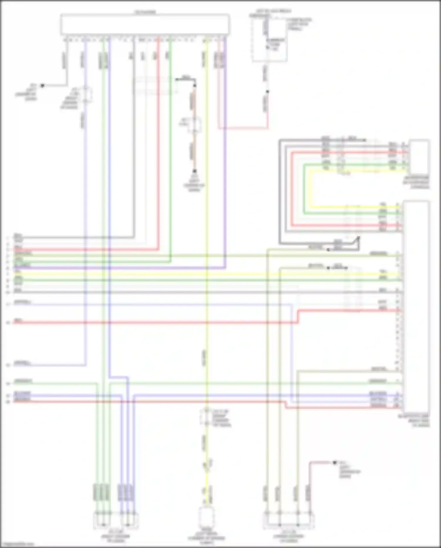 6 Mazda GJ facelift (2015-2018): Radio circuit, w/o bose & navigation (3 of 3)