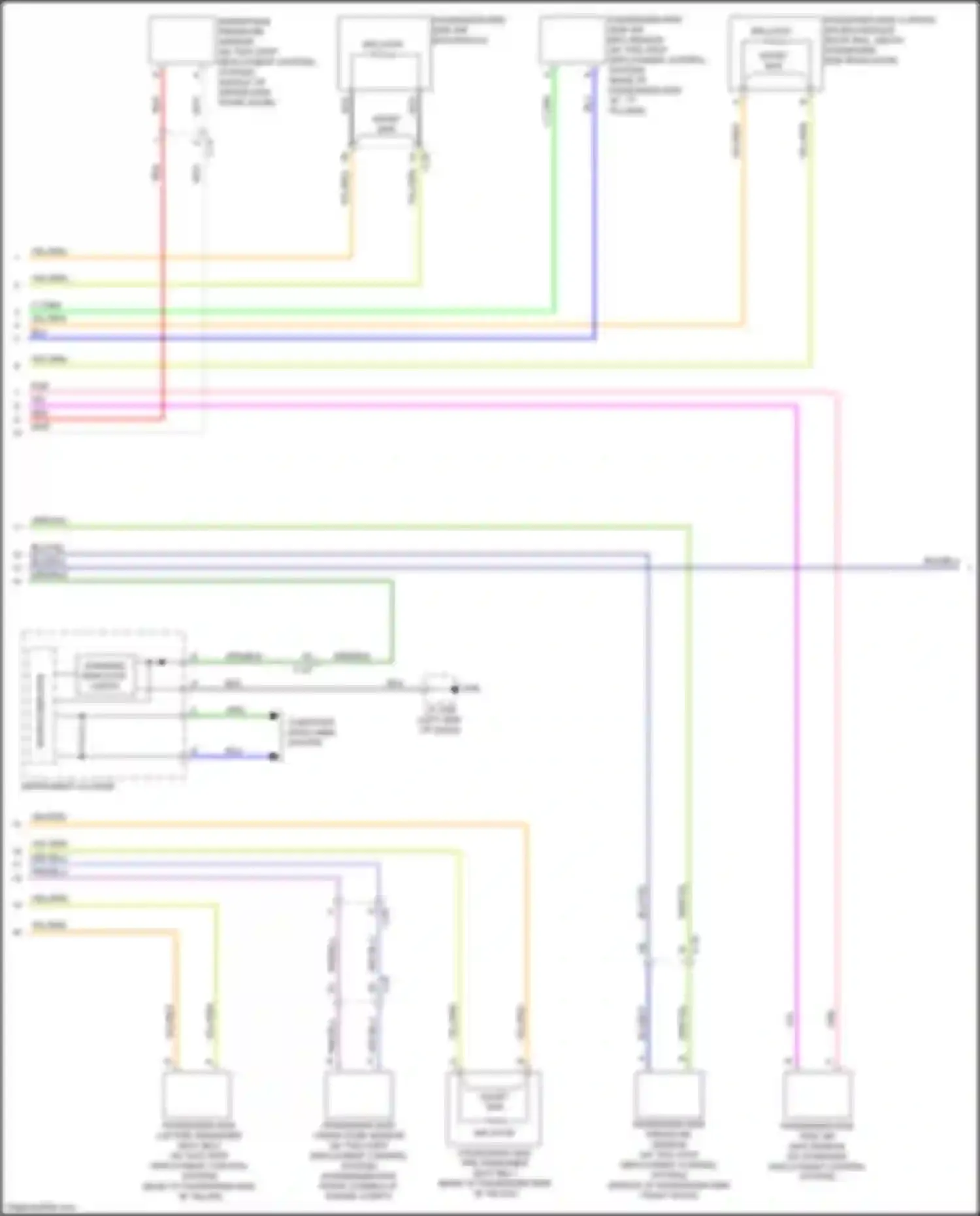 6 Mazda GJ facelift (2015-2018): Supplemental restraints circuit (2 of 3)