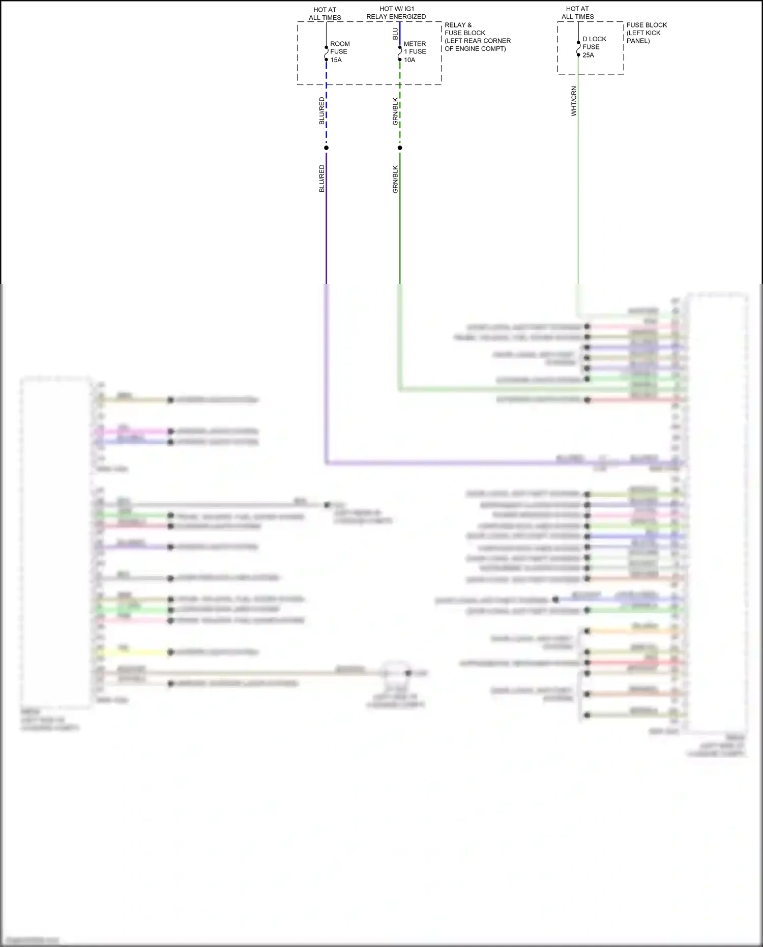 Mazda 6 GJ facelift (2015-2018) blu wiring diagram  (28 of 79)