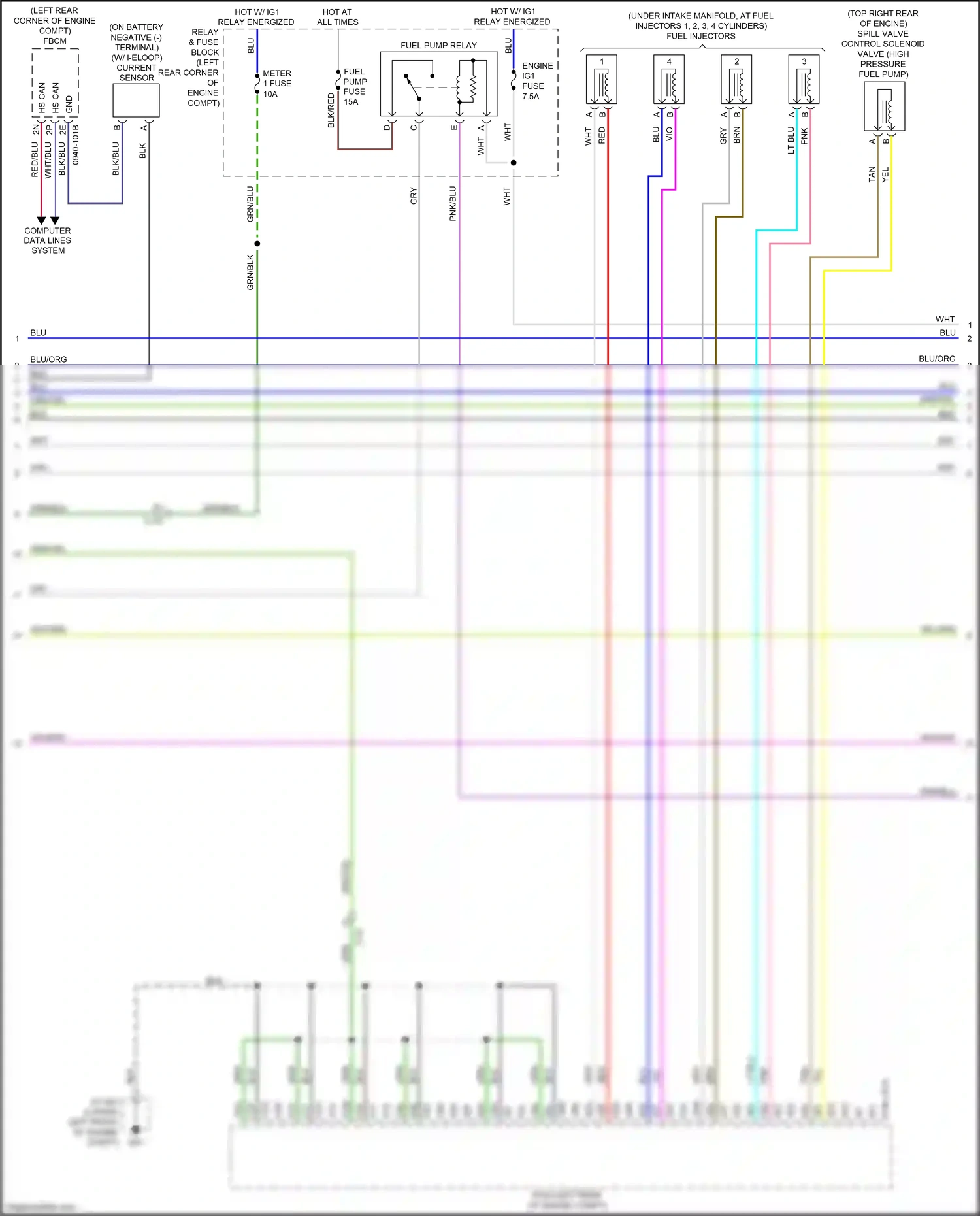 Mazda 6 GJ facelift (2015-2018) brn wiring diagram  (60 of 61)