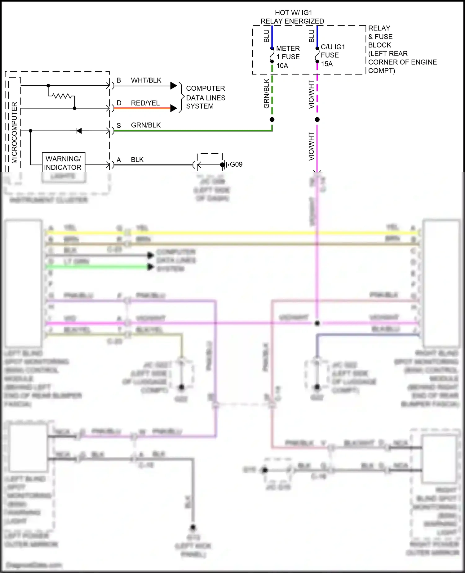 Mazda 6 GJ facelift (2015-2018) c-15 wiring diagram  (14 of 19)