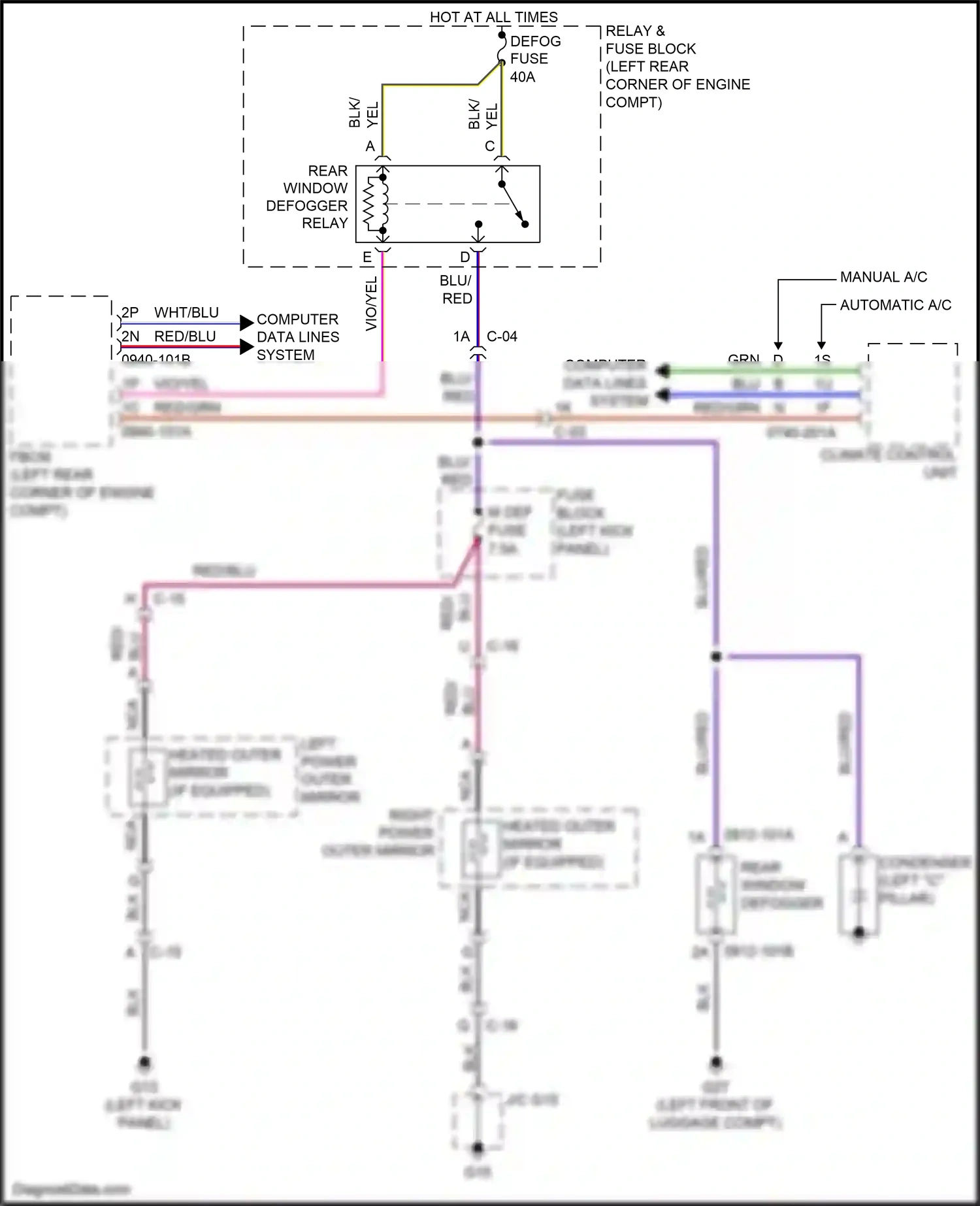Mazda 6 GJ facelift (2015-2018) c-16 wiring diagram  (2 of 17)