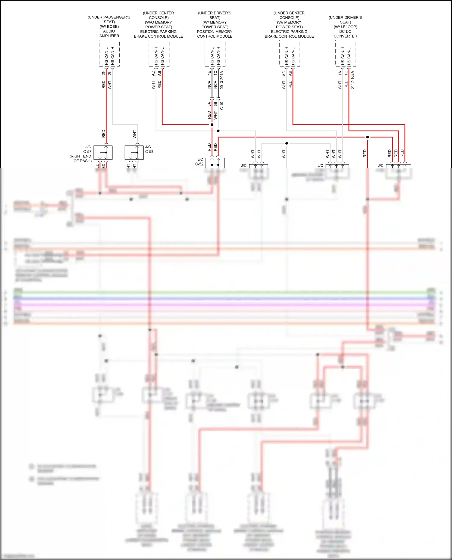 Mazda 6 GJ facelift (2015-2018) c-19 wiring diagram  (1 of 6)